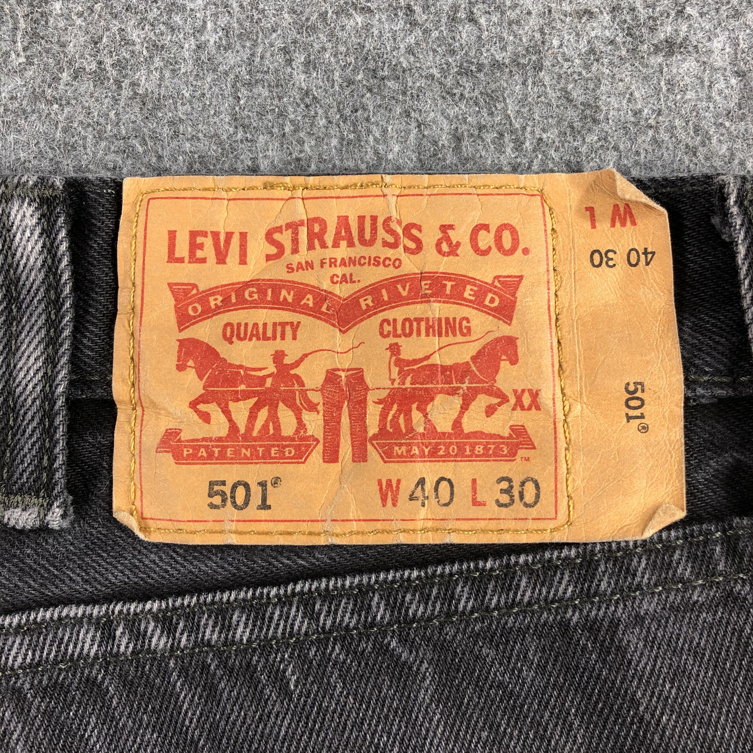 Levi's Vintage Levis 501 Earth Tone Jeans-J1639 Size US 41 - 5 Thumbnail