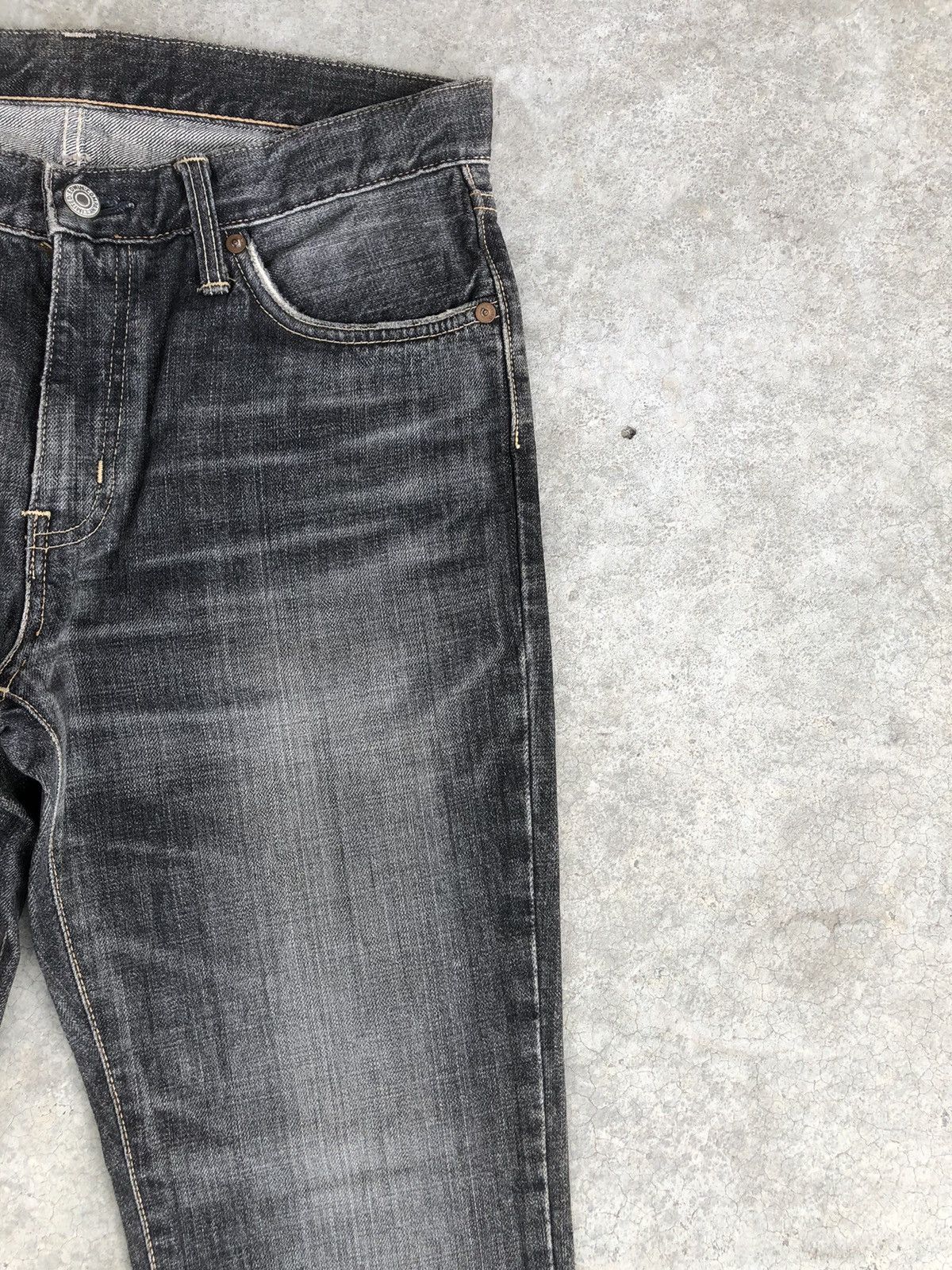 If Six Was Nine Japanese Edwin 800sx Flared Jeans Distressed Jeans Size US 31 - 5 Thumbnail