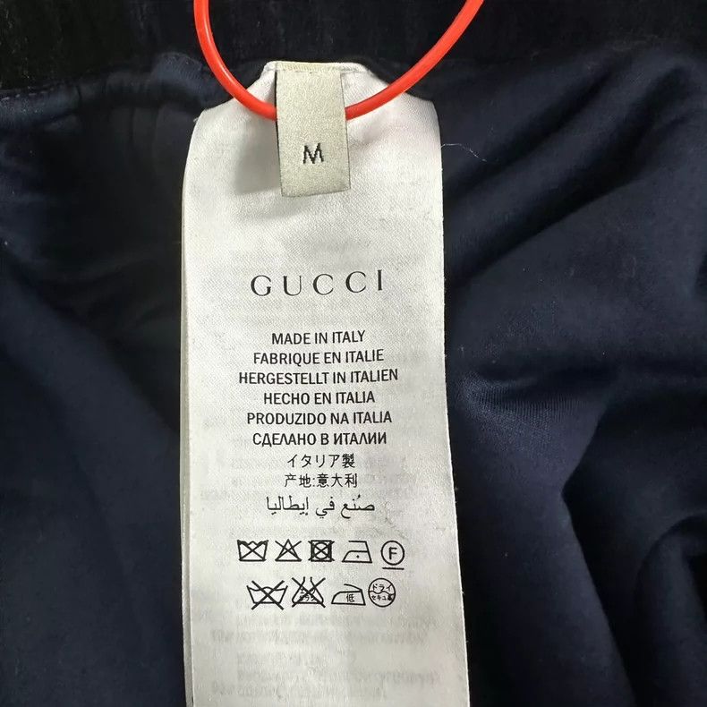 Gucci Gucci Sise M Show style embroidered blue velvet trousers s Size US 32 / EU 48 - 8 Thumbnail