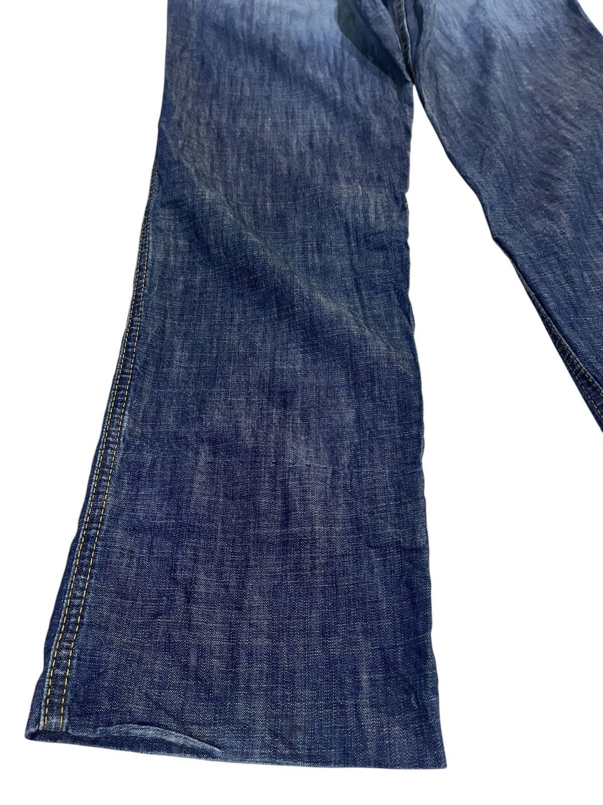 If Six Was Nine × Japanese Brand × True Religion VINTAGE TRUE RELIGION ROMAN PHOENIX WASHED BLUE JEANS Size US 32 / EU 48 - 11 Thumbnail