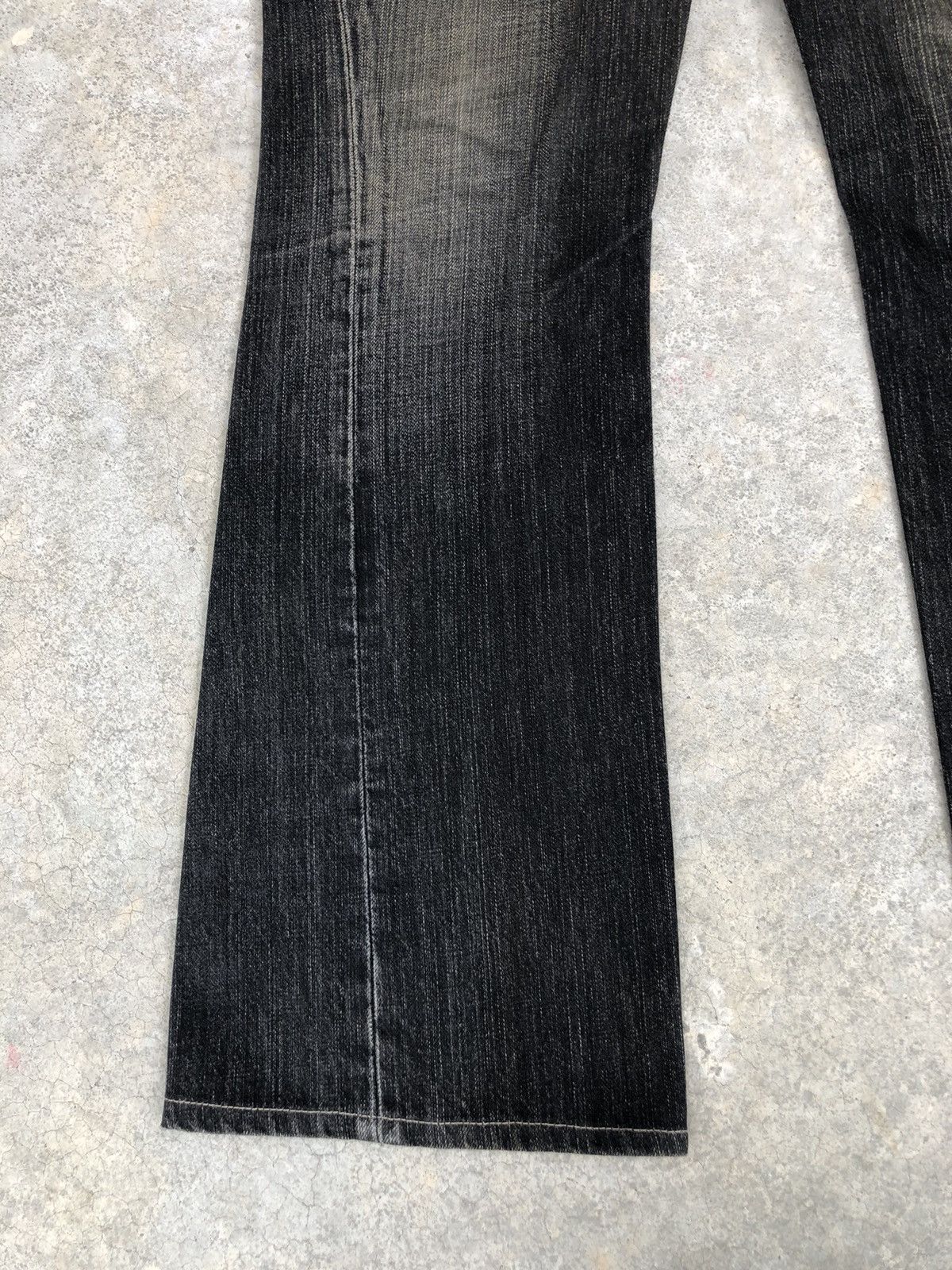 Levi's Y2k Levis Engineered Flared Jeans Distressed Jeans Size US 30 / EU 46 - 6 Thumbnail