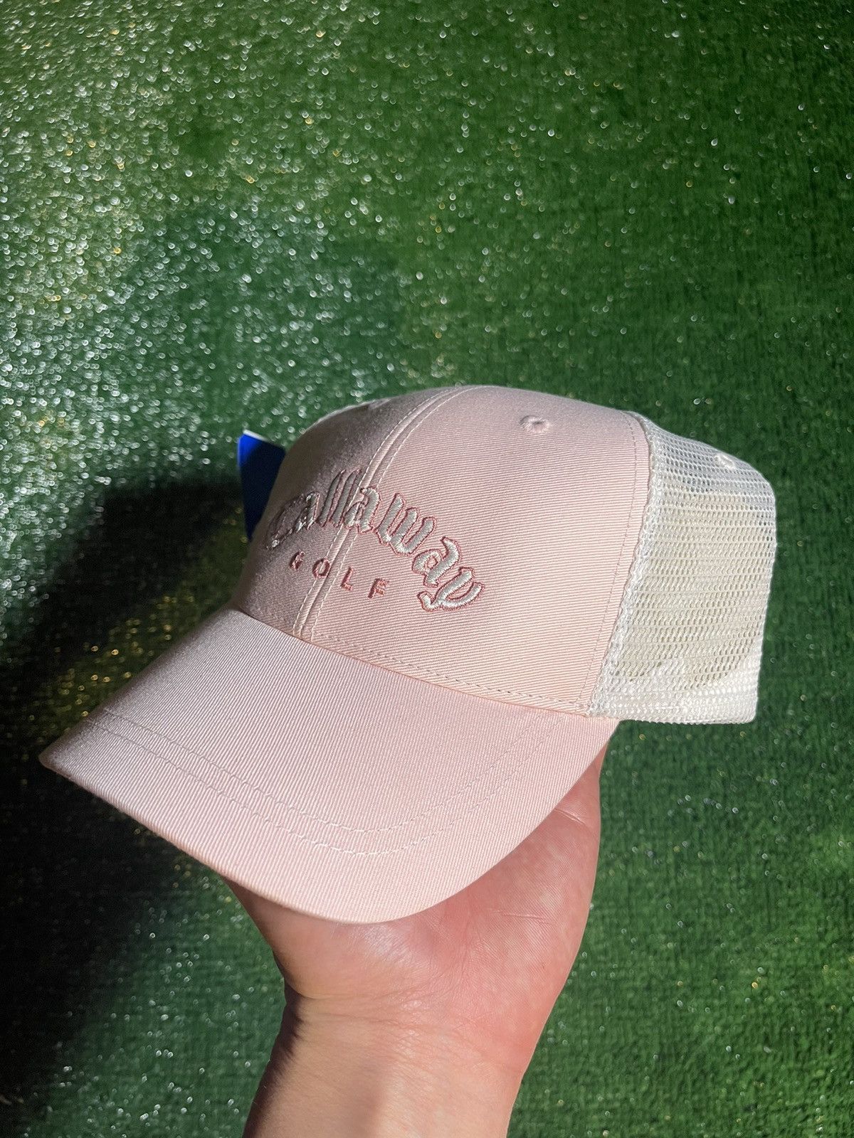 Callaway Callaway Golf Pink Trucker Hat Size ONE SIZE - 3 Thumbnail