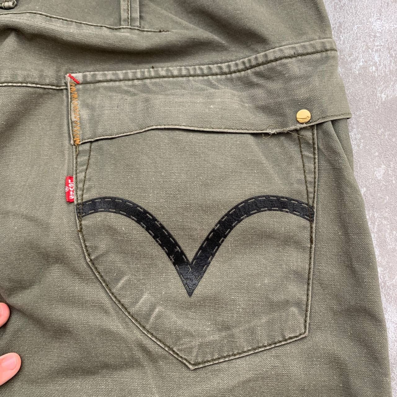 Levi's 🔥VINTAGE 90S RARE SAMPLE LEVI’S ENGINEERED PANTS Size US 34 / EU 50 - 15 Thumbnail