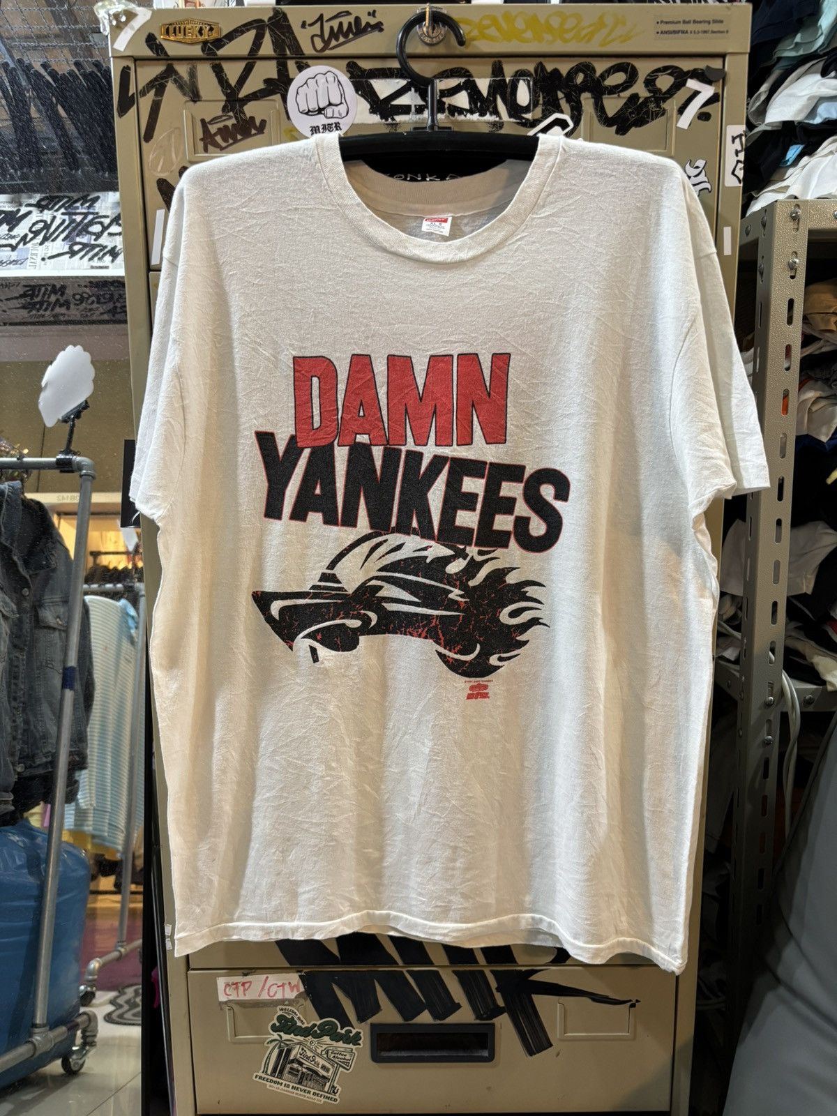 Band Tees Damn yankees vintage tee 1991’s Size US XL / EU 56 / 4 - 1 Thumbnail