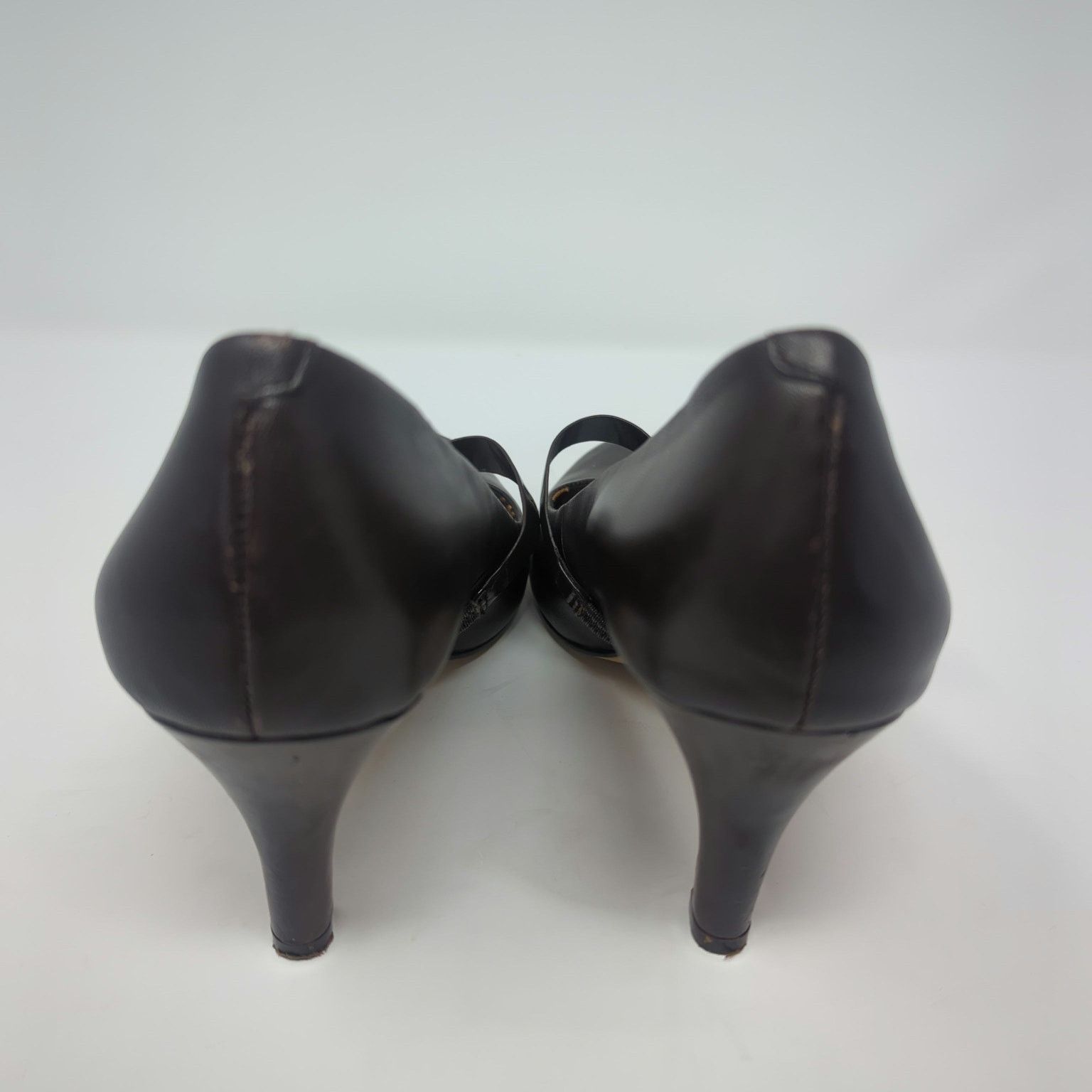 Other Michele D Brown Leather/ Patent leather Pumps Womens 7.5 Size US 7.5 / IT 37.5 - 5 Thumbnail