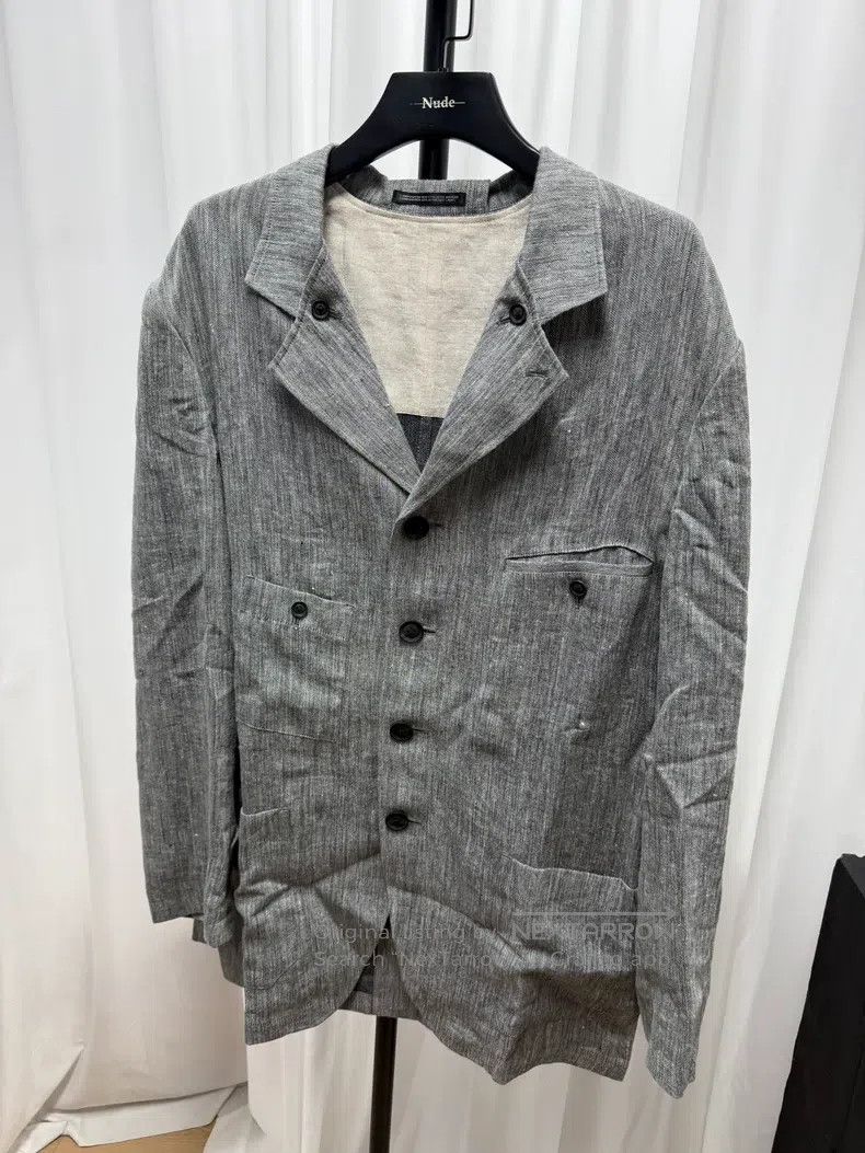 Yohji Yamamoto YOHJI YAMAMOTO Button coat size 3 Size US L / EU 52-54 / 3 - 1 Thumbnail