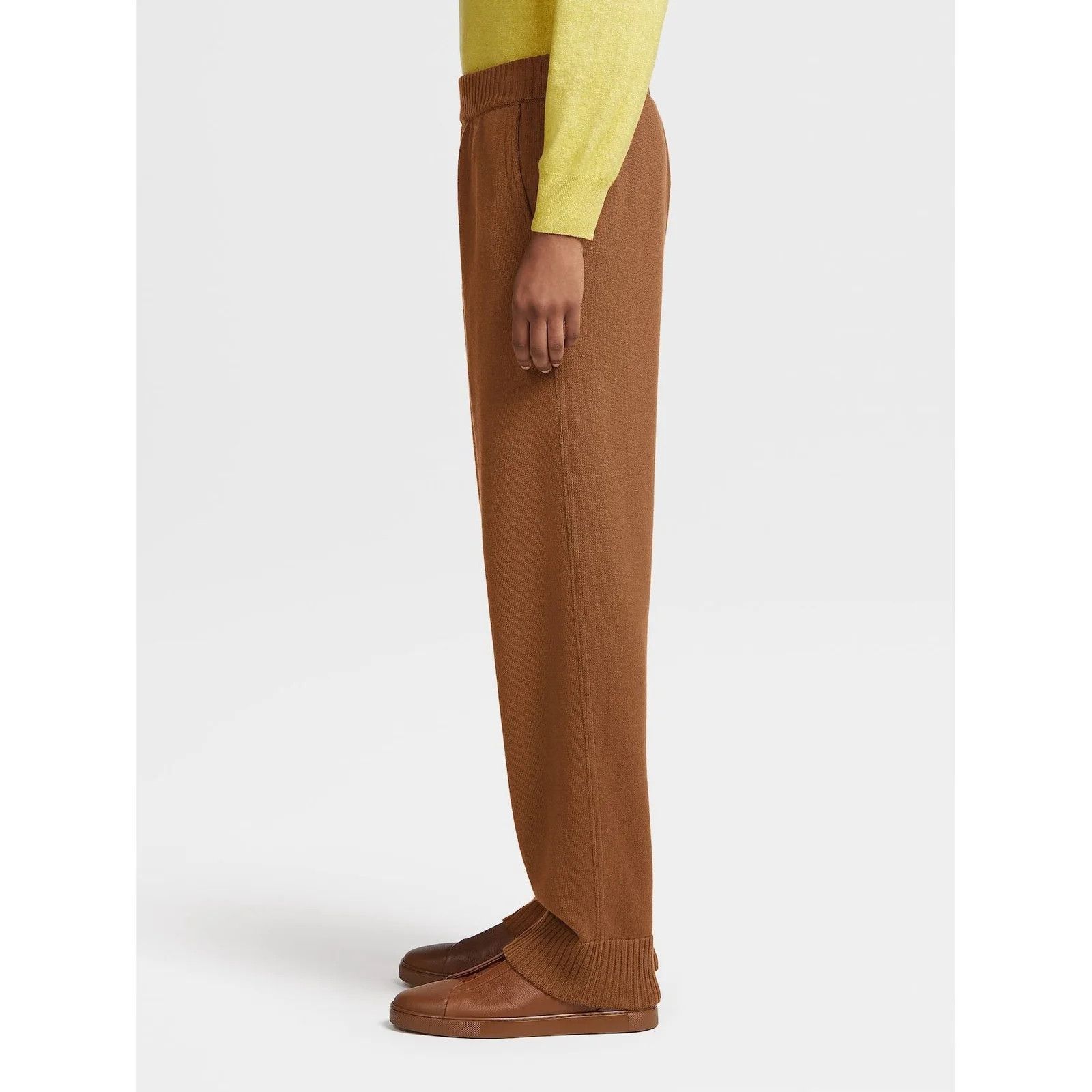 Ermenegildo Zegna $1850 Zegna Cashmere Cotton Knit Track pants AW 2024 Size US 34 / EU 50 - 3 Thumbnail