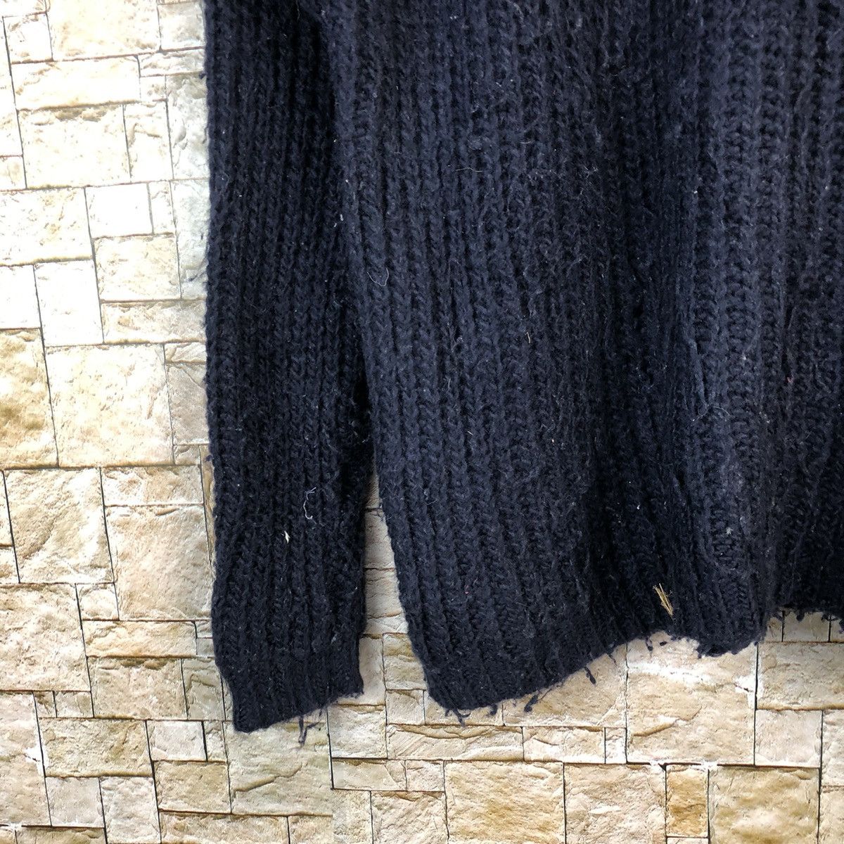 Homespun Knitwear × Japanese Brand Lilly Lyn Dark Blue Knitwear #A1069 Size M / US 6-8 / IT 42-44 - 7 Thumbnail