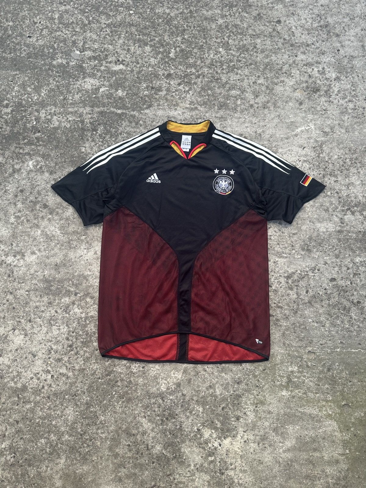 Adidas Adidas Germany Black Soccer Jersey Blokecore XL Rare VTg Size US XL / EU 56 / 4 - 1 Thumbnail