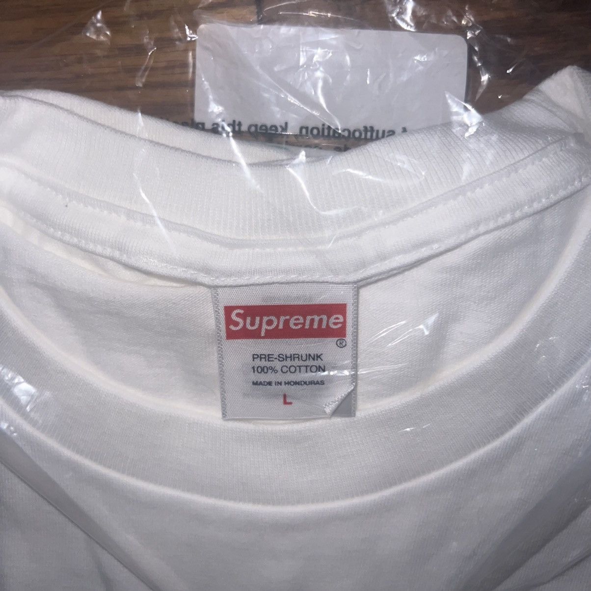 Supreme In Hand Supreme All Dogs GoTo Heaven Tee White Size Large Size US L / EU 52-54 / 3 - 4 Thumbnail