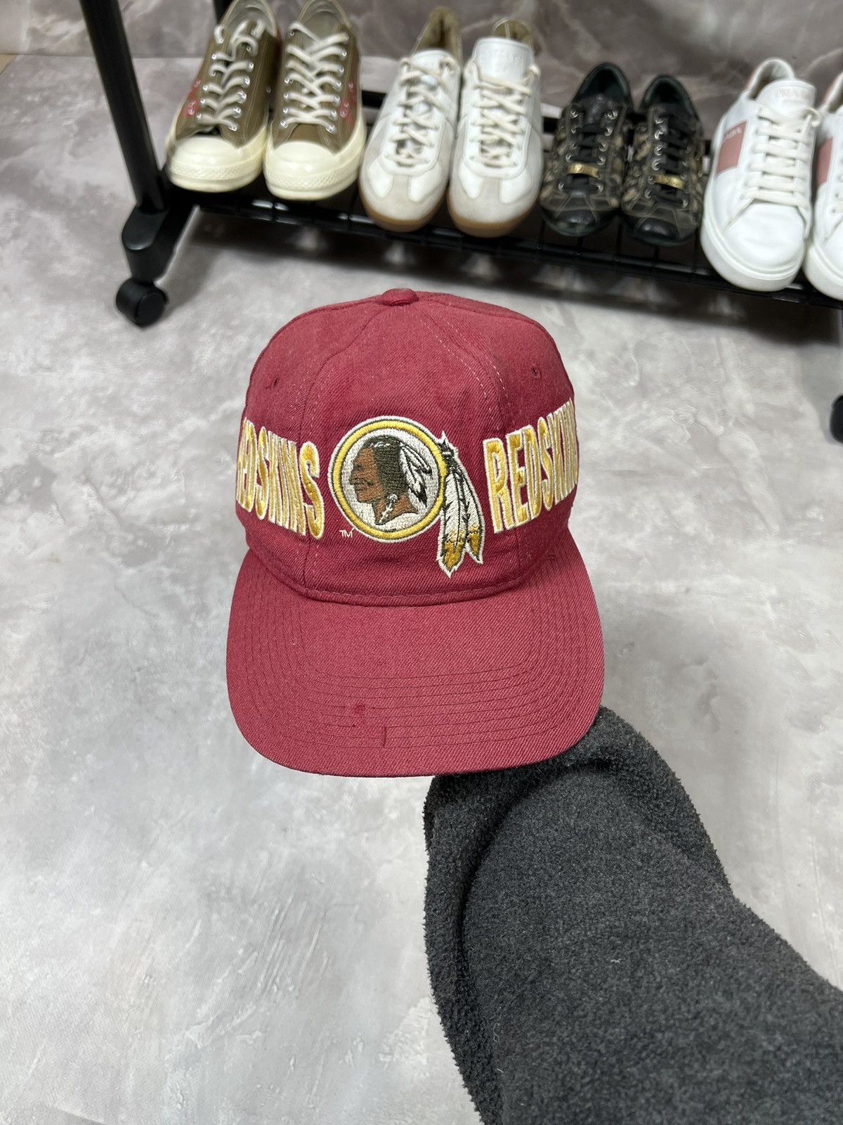 Starter Archive Red Skins Starter Made in Korea Wool Cap Size ONE SIZE - 1 Thumbnail