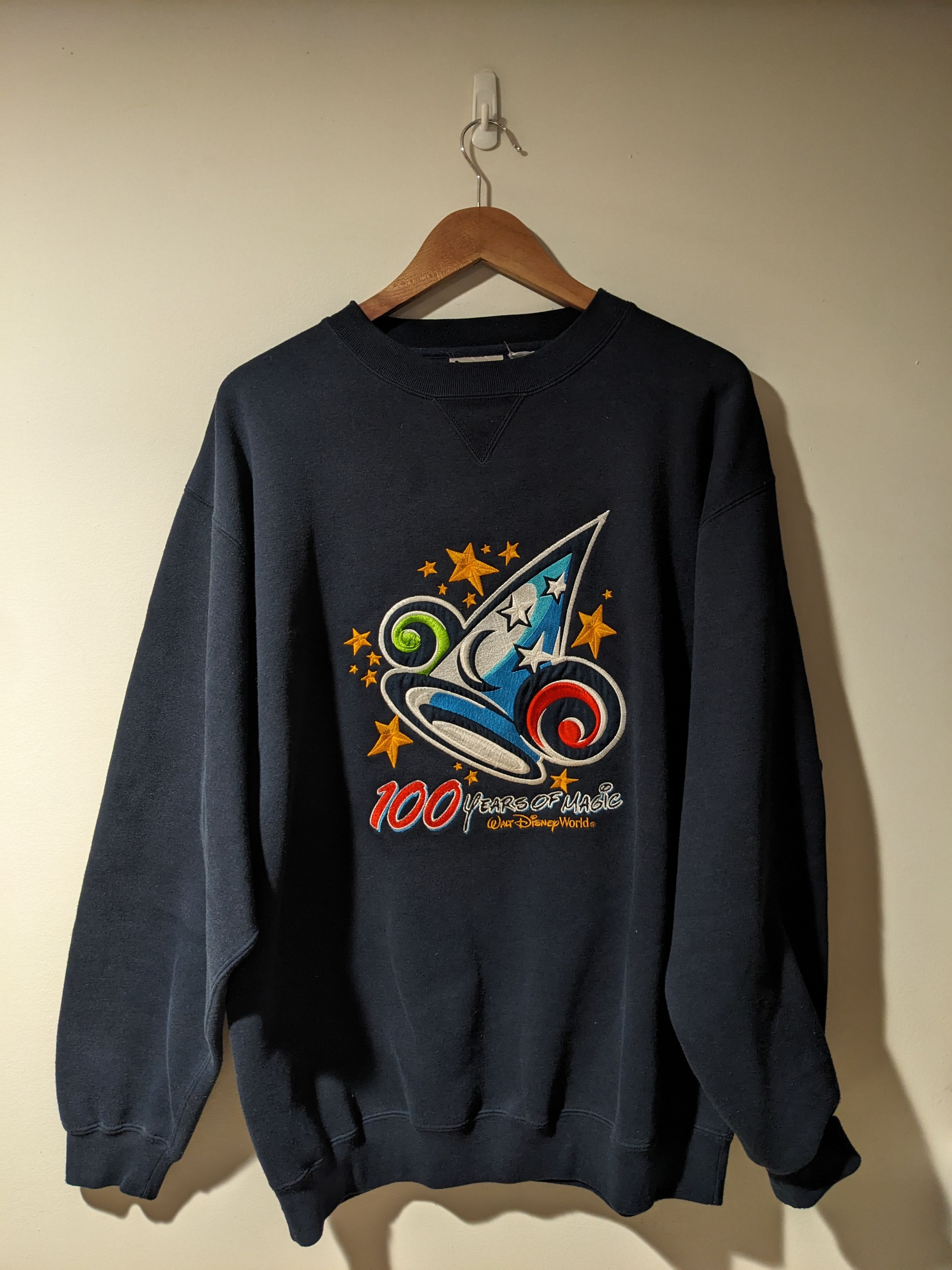Disney Vintage 2001 Walt Disney World 100 Years of Magic Sweatshirt Size US M / EU 48-50 / 2 - 1 Thumbnail