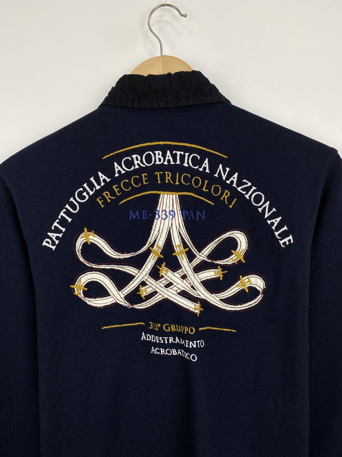 🇺🇸 Vintage Aeronautica Militare Aviation Long Sleeve Y2K