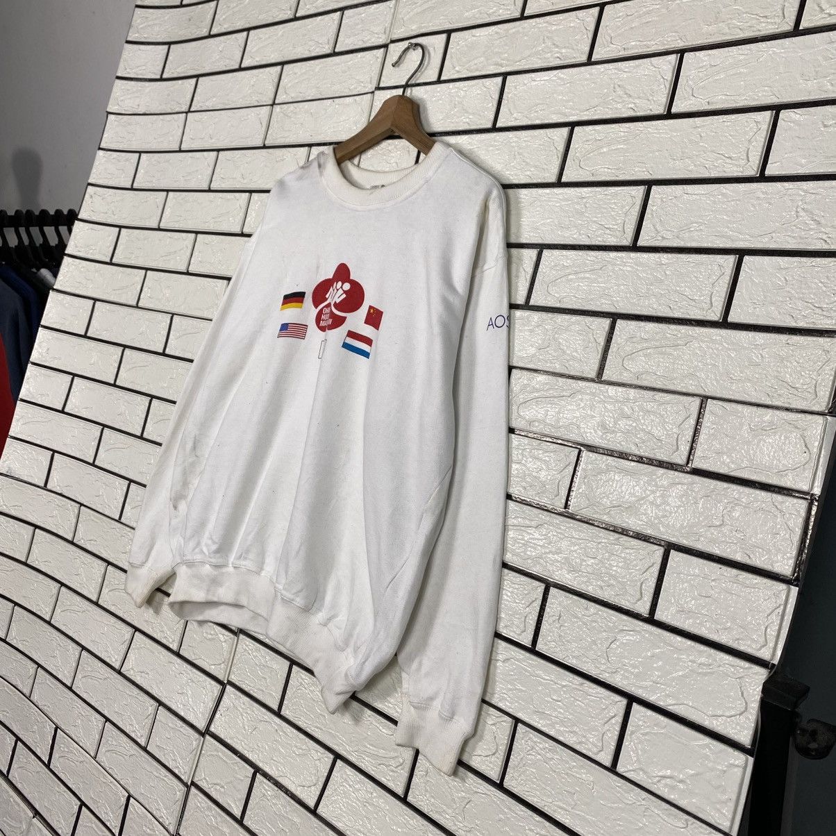 Japanese Brand Aosyn Sweatshirt Olympic Big Logo Size US M / EU 48-50 / 2 - 3 Thumbnail