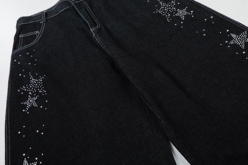 Japanese Brand Male star loose casual straight leg denim shorts Size US 32 / EU 48 - 5 Thumbnail