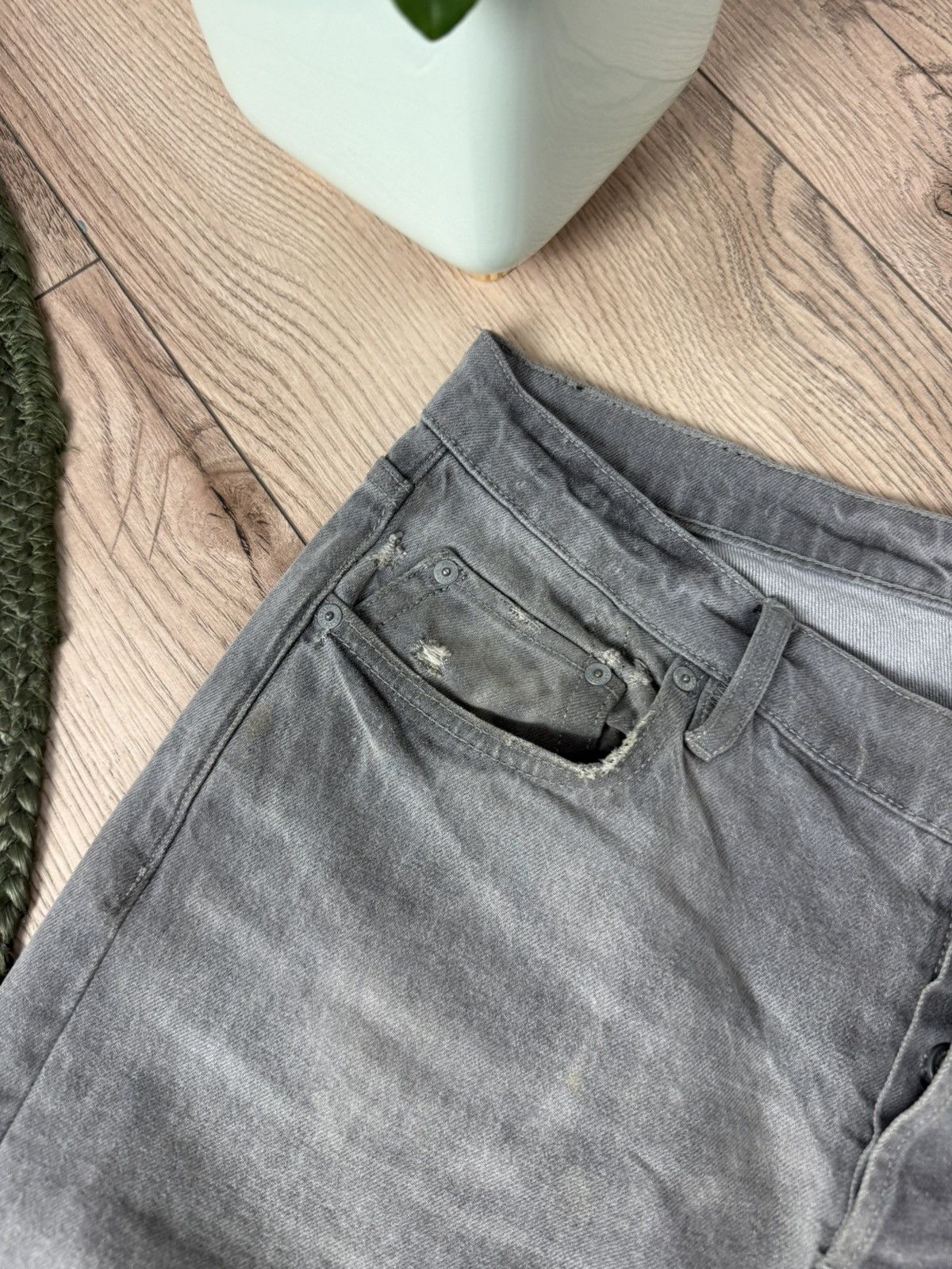 Allsaints Allsaints Jeans Distressed Japanese Style Pants Mens Size US 32 / EU 48 - 6 Thumbnail