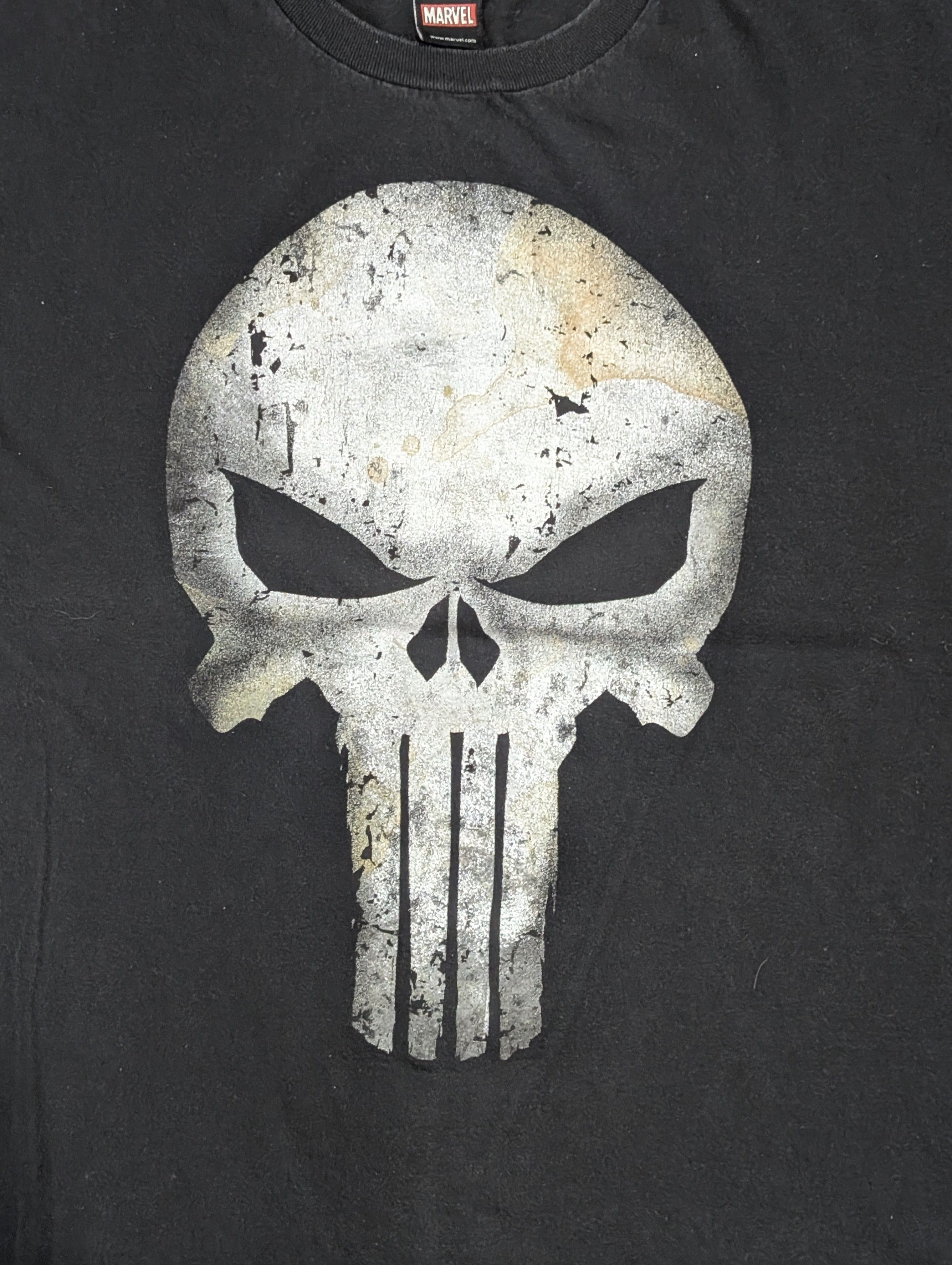 Mad Engine × Marvel Comics Mad Engine MARVEL The Punisher Skull logo t-shirt Size US L / EU 52-54 / 3 - 2 Thumbnail