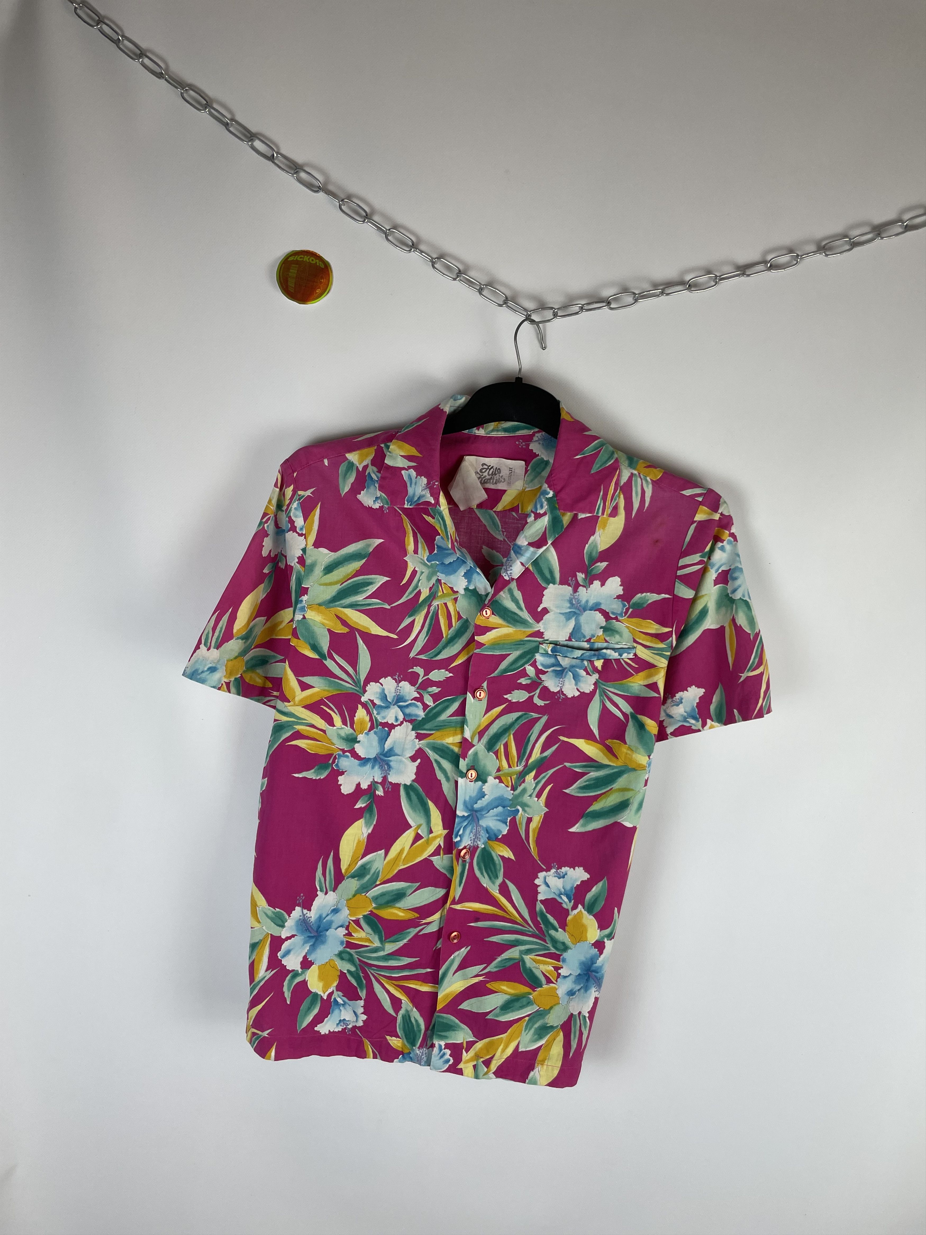 Vintage Vintage Crazy Aloha Hawaiian Shirt Size US M / EU 48-50 / 2 - 2 Thumbnail