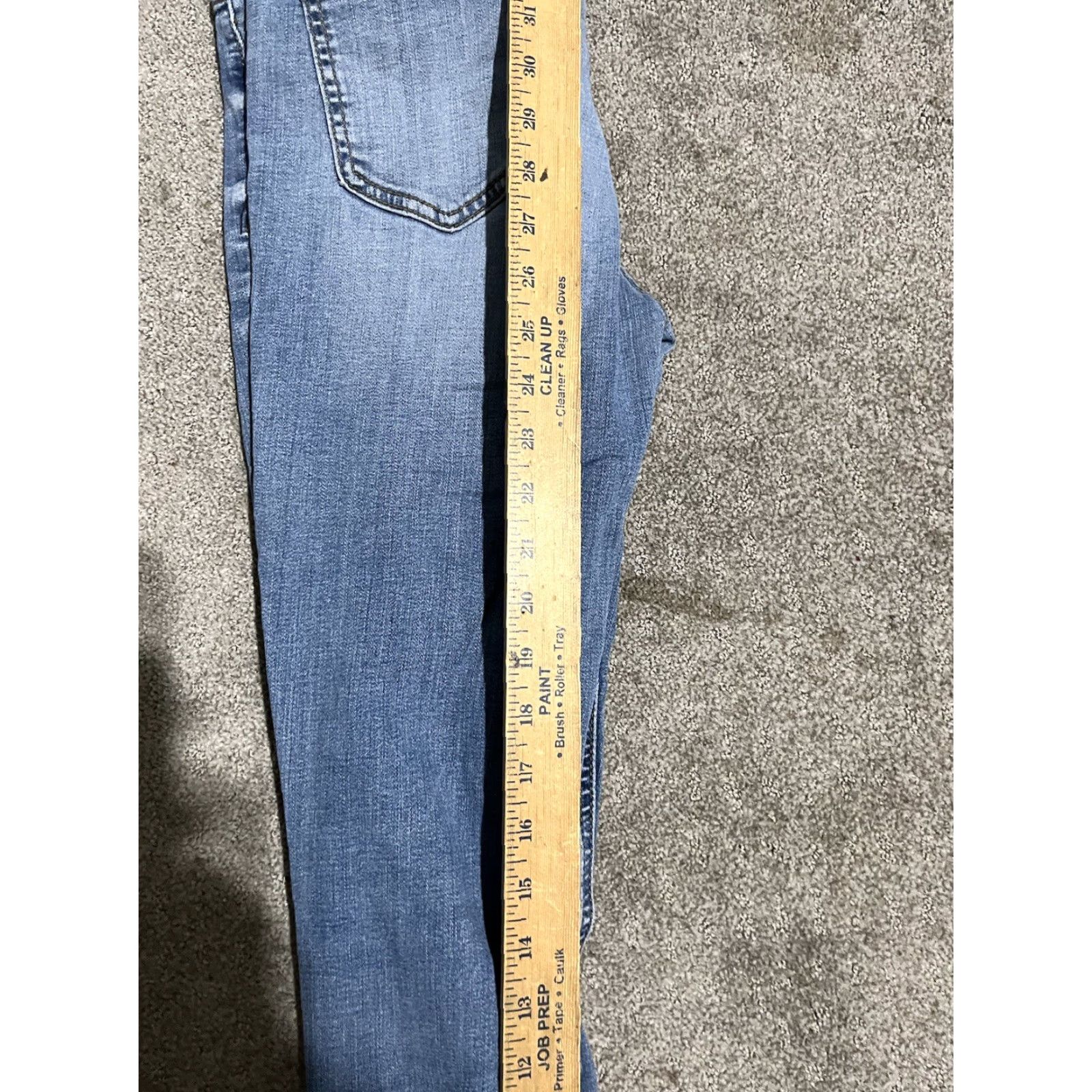 Denime VINTAGE Eunina Jeans Womens Skinny Ankle 5-Pocket Distressed Denim Blue Size 5 Size 27" / US 4 / IT 40 - 7 Thumbnail