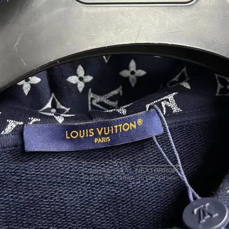 Louis Vuitton Louis Vuitton 2024 Blue Hoodie Sweatshirt. Size US XL / EU 56 / 4 - 3 Thumbnail