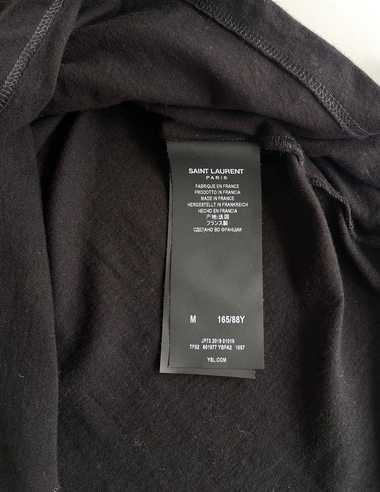 Yves Saint Laurent Saint Laurent palm trees t-shirt black Size M / US 6-8 / IT 42-44 - 5 Thumbnail