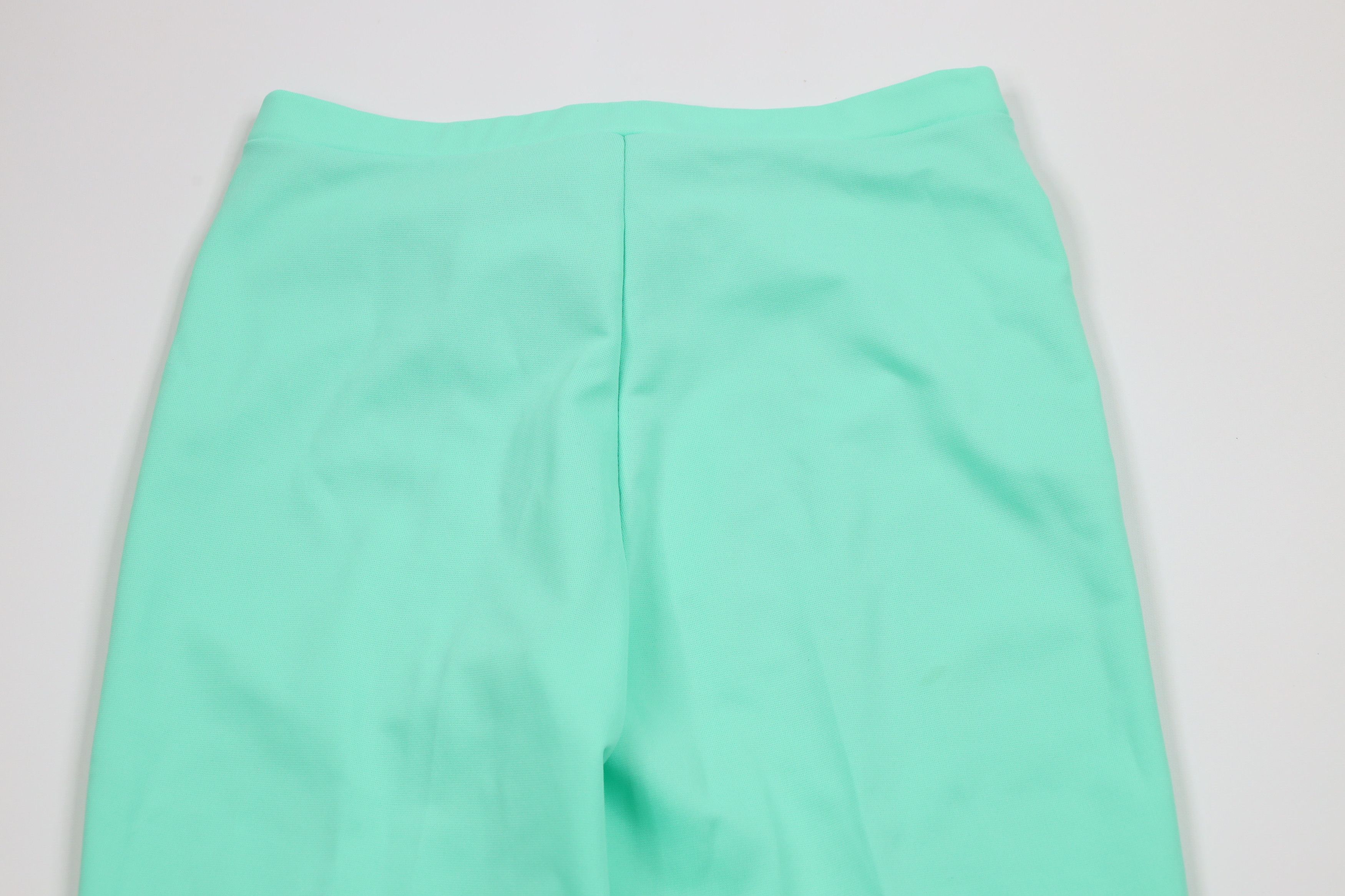 Vintage Vintage 70s Streetwear Bell Bottoms Pants Mint Green USA Size 38" / US 16 / IT 52 - 8 Thumbnail