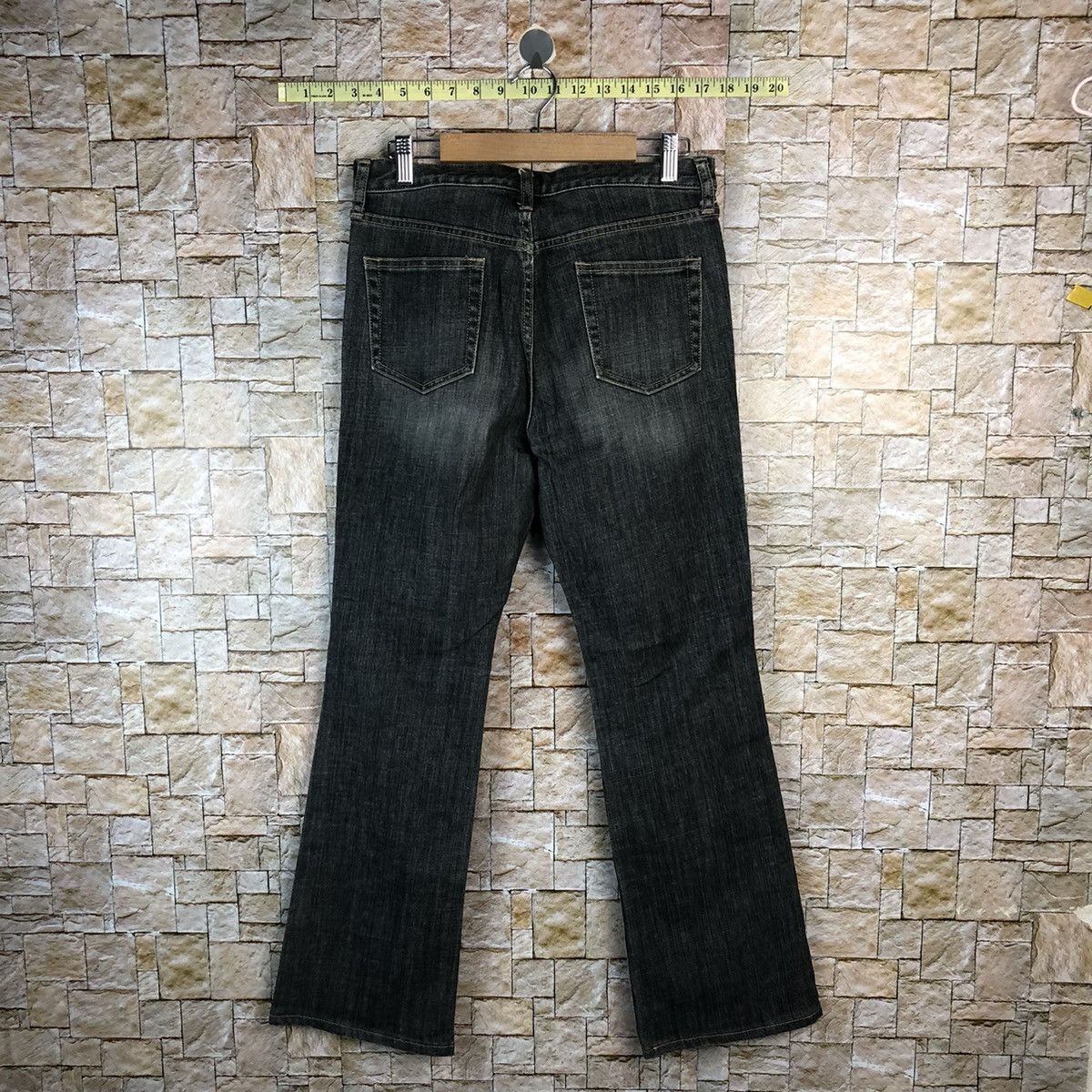 Japanese Brand Uniqlo japan Black ripped Distressed Denim Pants #A1012 Size US 28 / EU 44 - 15 Thumbnail