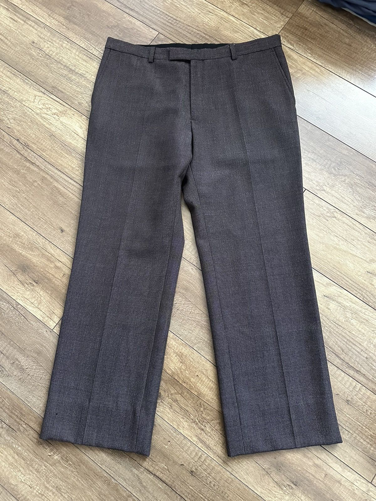 Dries Van Noten Dries Van Noten Wool Pants Trousers Size US 38 / EU 54 - 2 Thumbnail