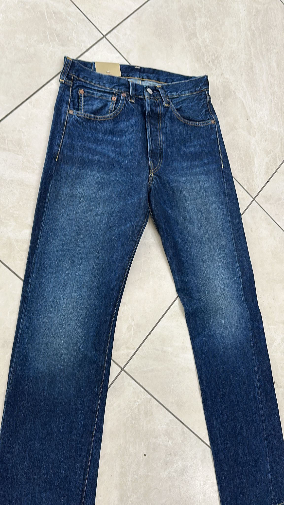 Levi's Vintage Clothing LVC Levi's Vintage Clothing 1947 501XX BigE Selvedge Jeans Size US 30 / EU 46 - 6 Thumbnail
