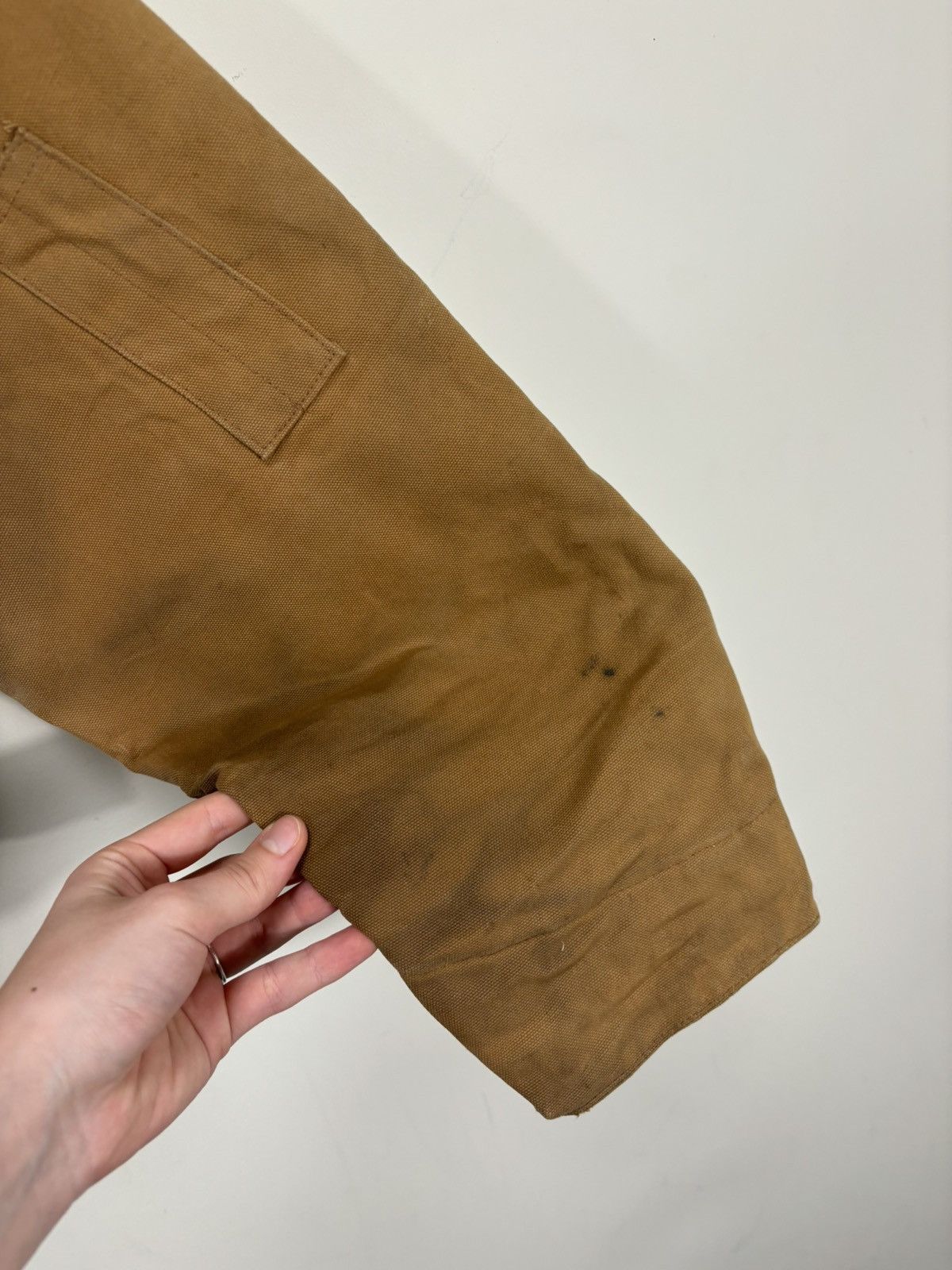 Carhartt Vintage 90s Carhartt USA Made Work Hype Boxy Cropped Jacket Size US M / EU 48-50 / 2 - 14 Thumbnail
