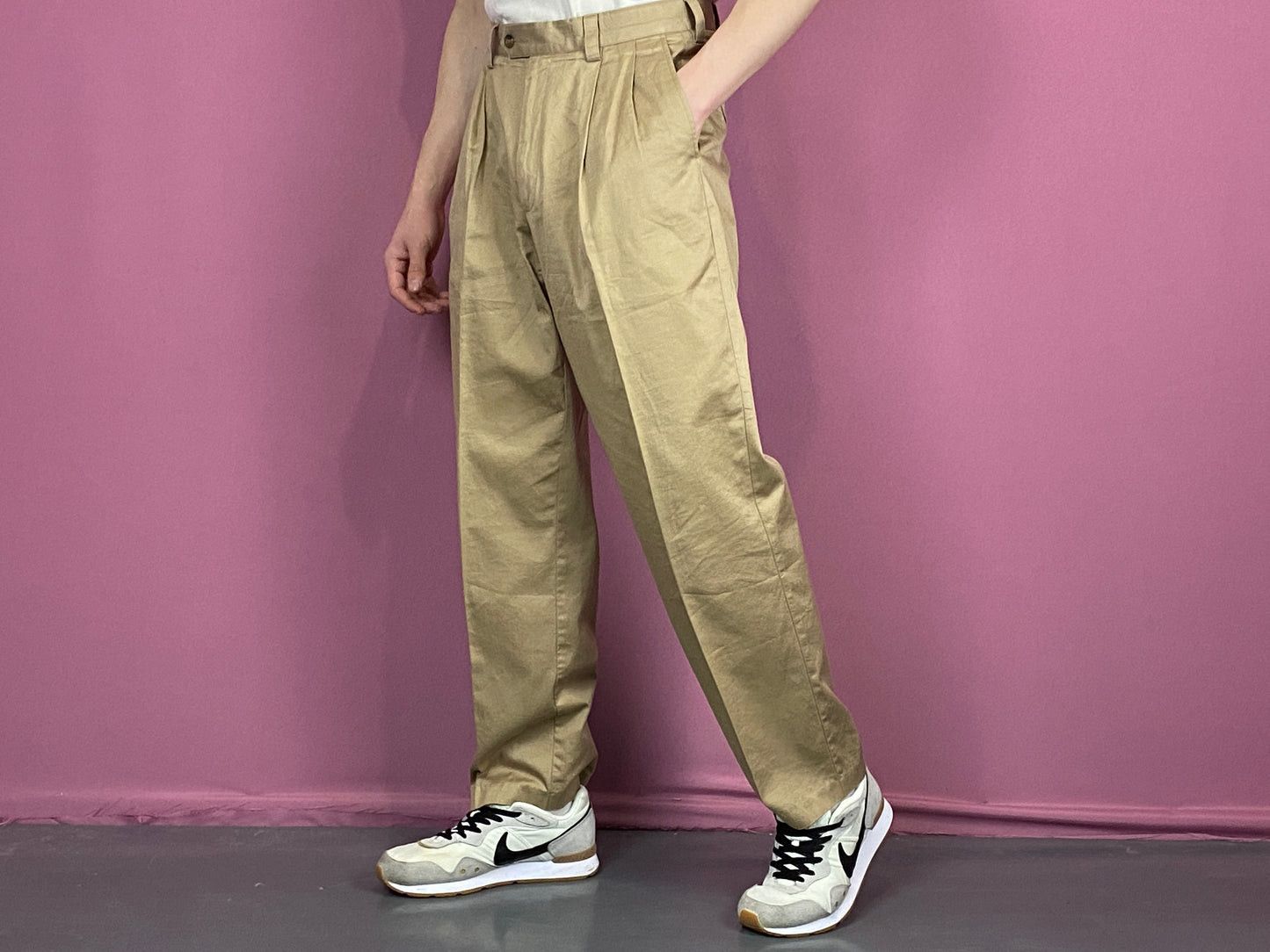 Dockers × Vintage Dockers Vintage Men's Pleated Pants - 32 Size US 32 / EU 48 - 2 Thumbnail