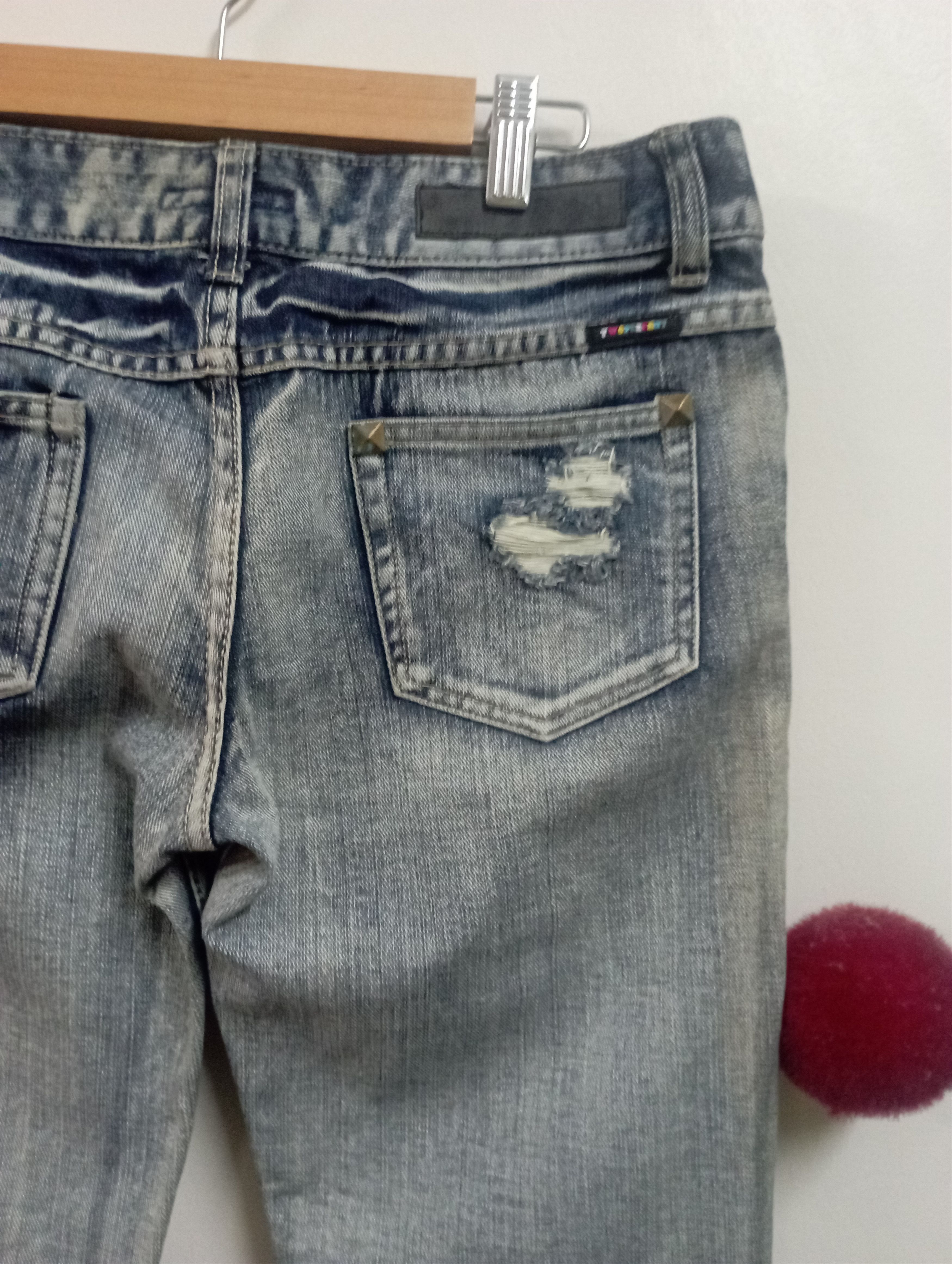 PPFM Punk Mud Rusty Patchwork Jeans Japan TwoPercent Jeans Size US 31 - 11 Thumbnail