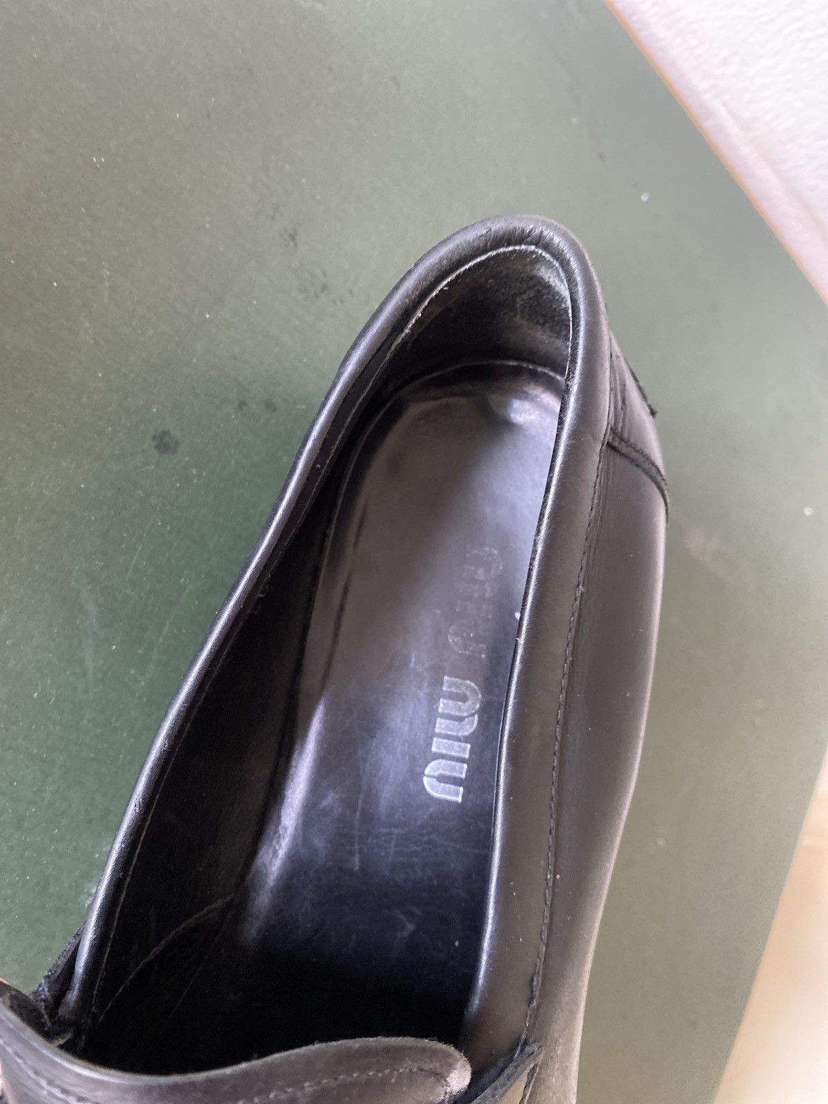 Miu Miu Miu Miu men’s pointy slip-on Size US 8.5 / EU 41-42 - 8 Thumbnail