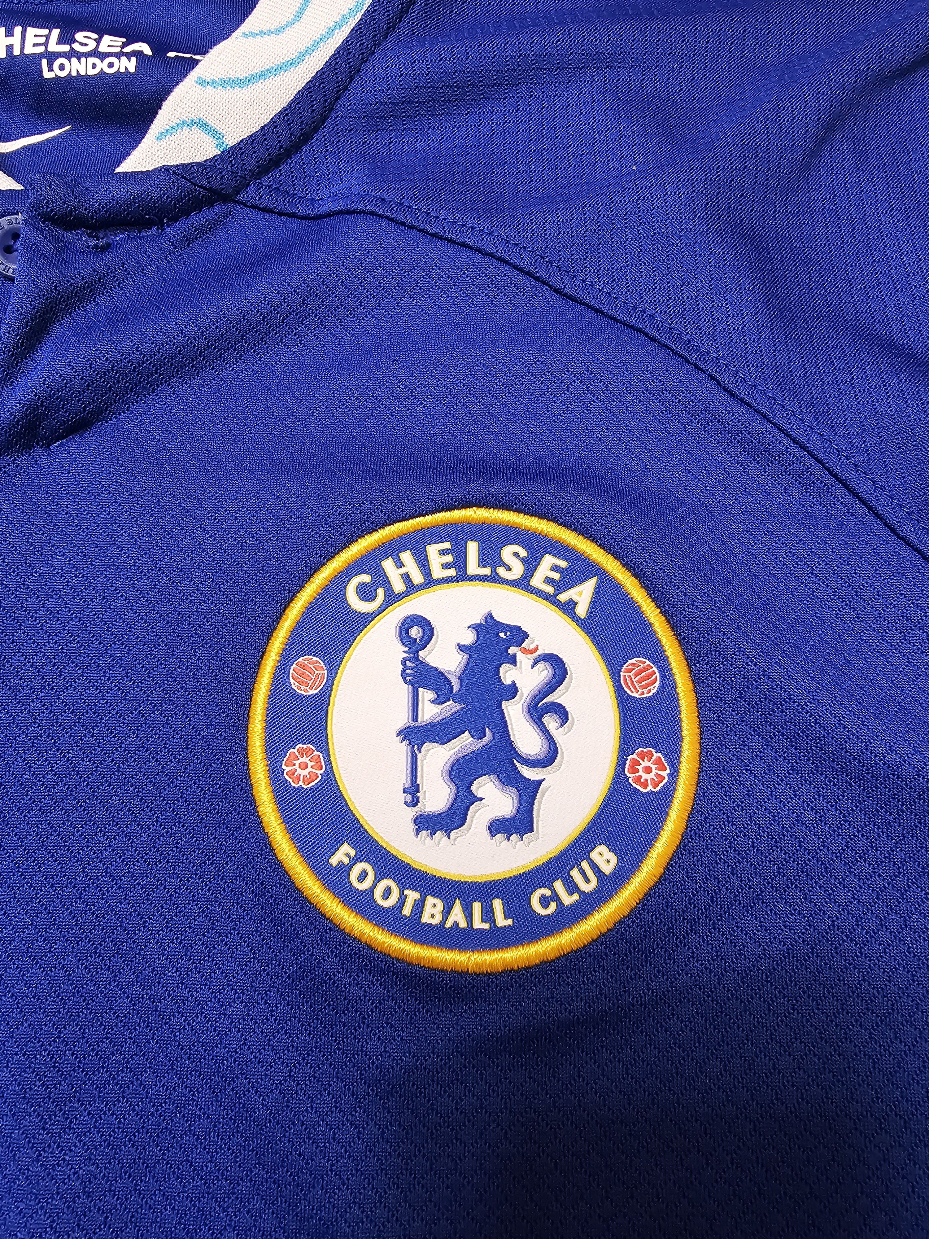 Chelsea Soccer CHELSEA 2022 2023 HOME FOOTBALL SHIRT SOCCER JERSEY Size US S / EU 44-46 / 1 - 4 Thumbnail