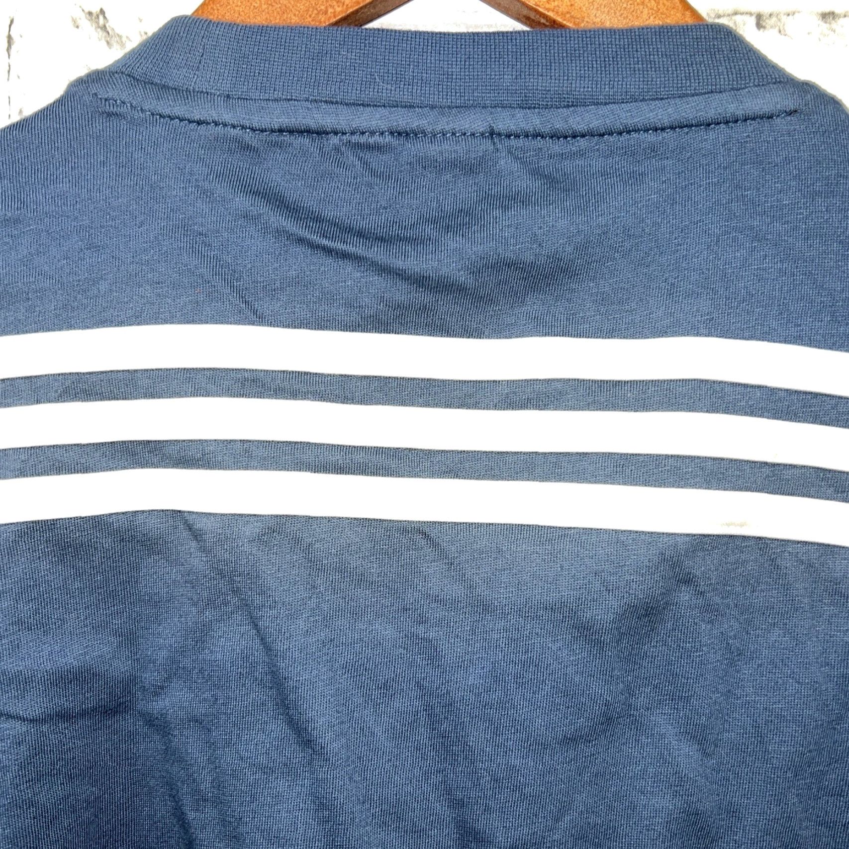 Adidas NWT ADIDAS M Fi Tee 3S A Blue T-Shirt Mens Size S Size US S / EU 44-46 / 1 - 5 Thumbnail