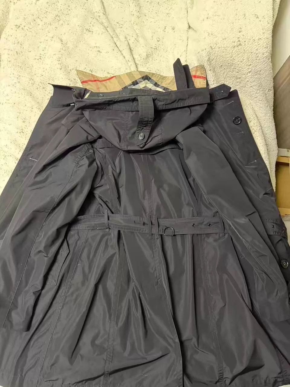 Burberry Burberry Heritage Trench blk Nylon Detach Hood 99new UK10 Size M / US 6-8 / IT 42-44 - 4 Thumbnail