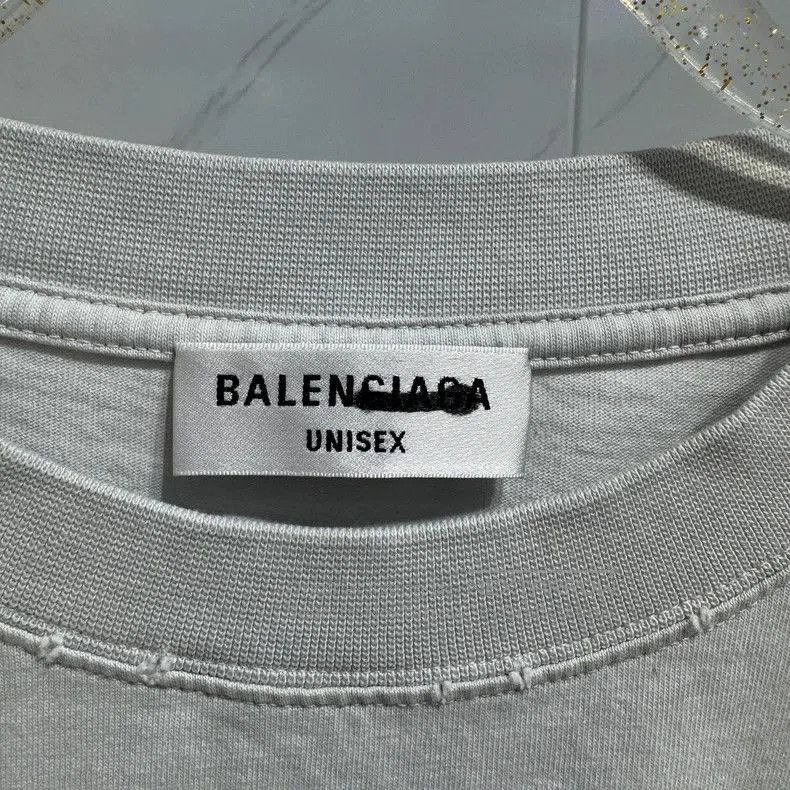 Balenciaga Balenciaga Washed Logo Print Short Sleeve T. Size US XS / EU 42 / 0 - 3 Thumbnail