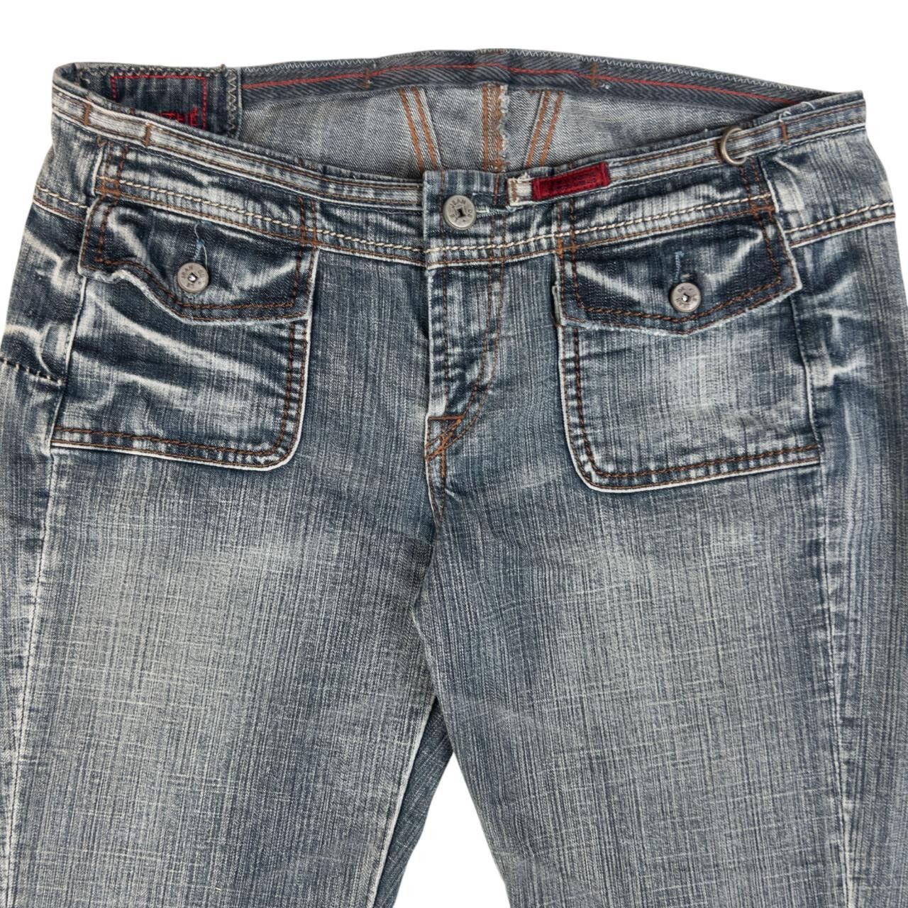 Marithe + Francois Girbaud Marithe + Francois Girbaud Low Rise Denim Jeans Size W30 Size 30" / US 8 / IT 44 - 4 Thumbnail