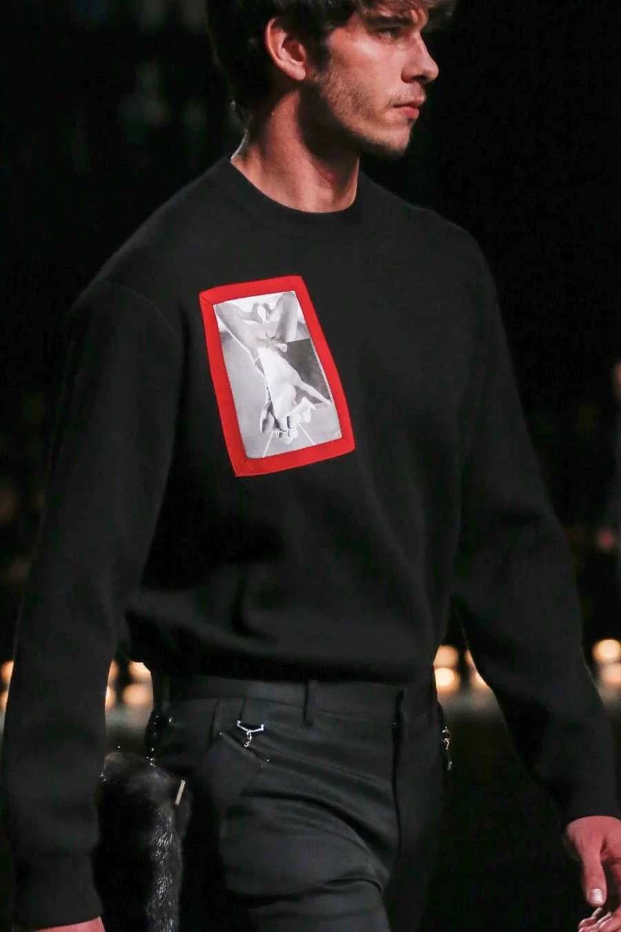 Givenchy Givenchy Lambskin Applique Wool Sweater FW Show Piece Size US S / EU 44-46 / 1 - 4 Thumbnail
