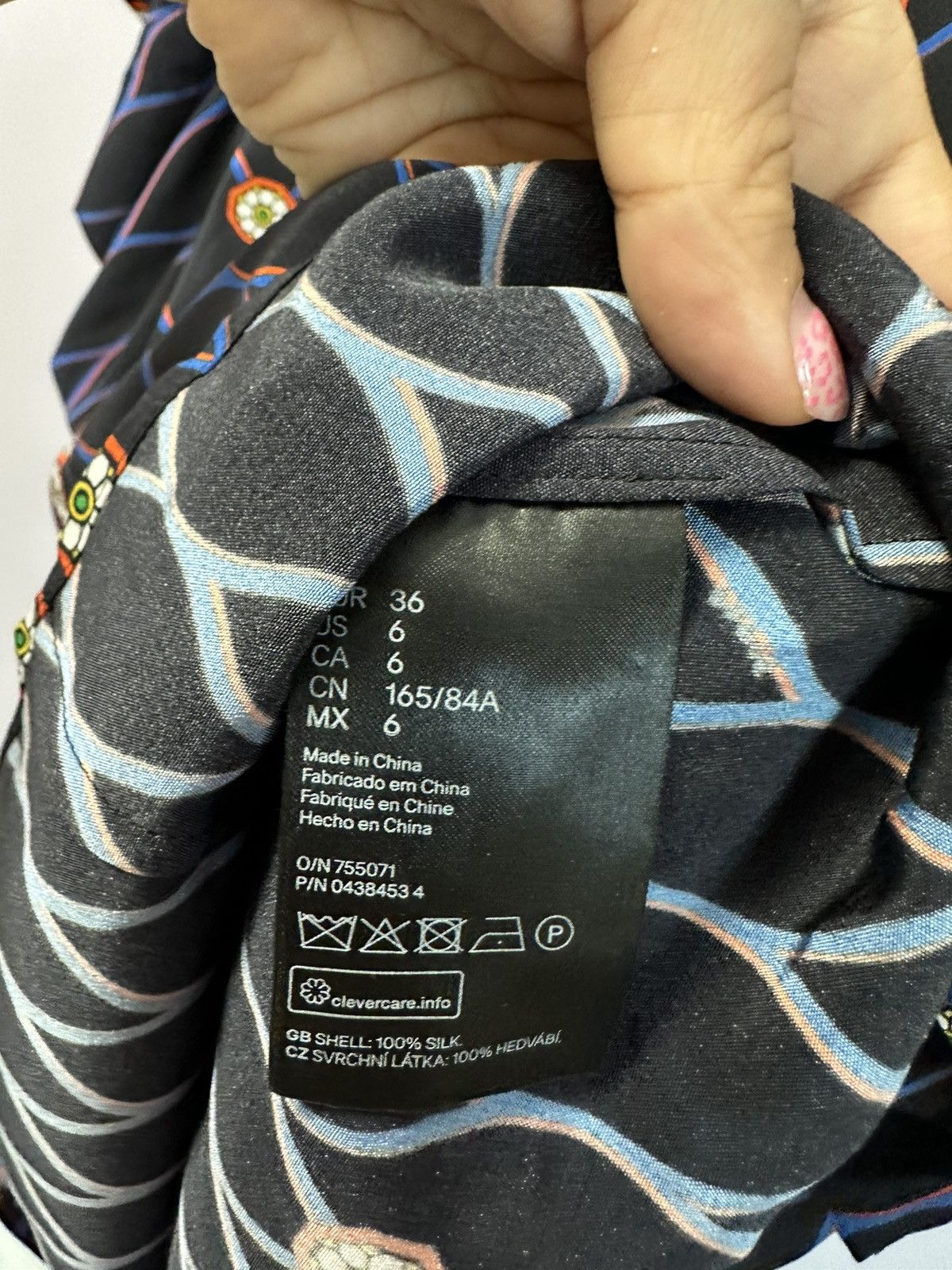 H&M × Kenzo Kenzo Silk Blouse Size M / US 6-8 / IT 42-44 - 7 Thumbnail