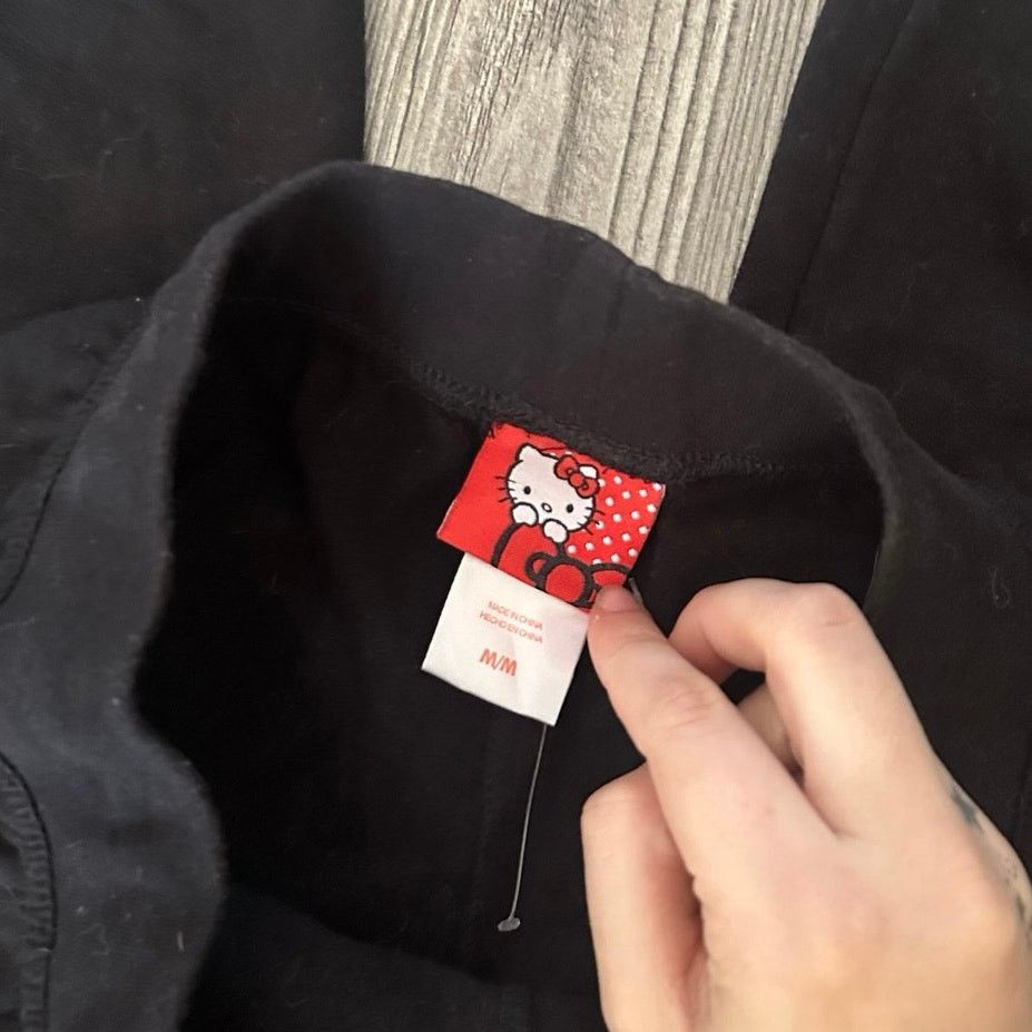 Other hello kitty sanrio capri black sweatpants Size 30" / US 8 / IT 44 - 3 Thumbnail