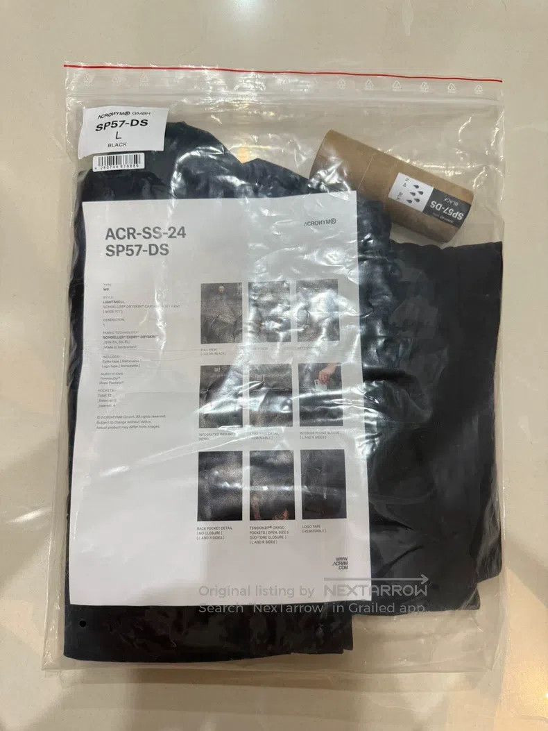 Acronym Acronym size L shorts Size US 33 - 5 Thumbnail