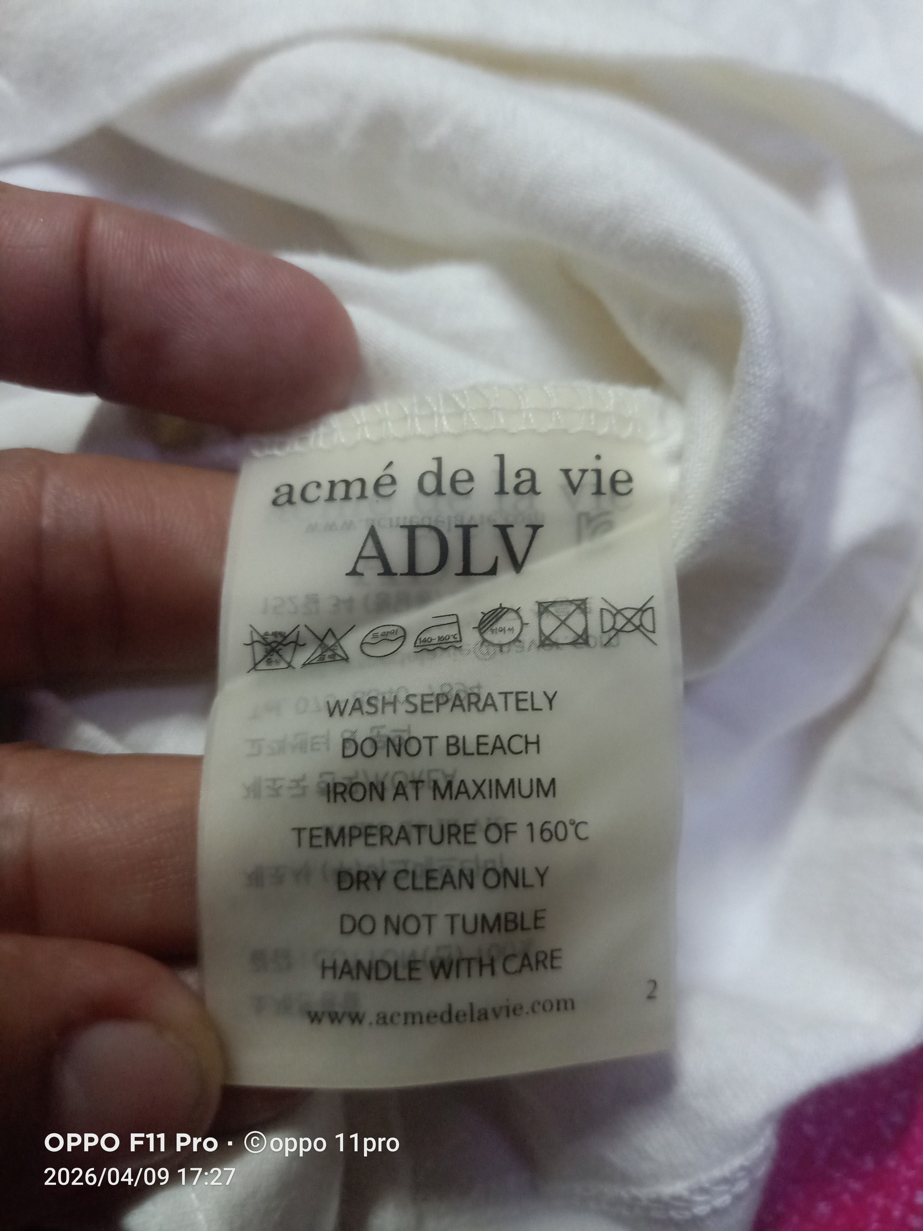acme de la vie 💥Acme' De La View (AdLV) Men Shirt 💥 Size US L / EU 52-54 / 3 - 6 Thumbnail