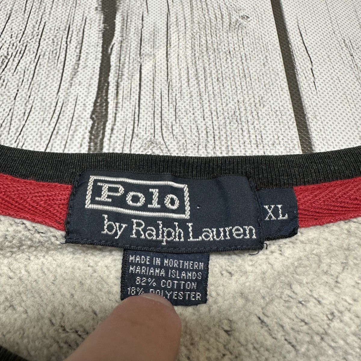 Vintage Vintage Polo sweatshirt Size US XL / EU 56 / 4 - 5 Thumbnail