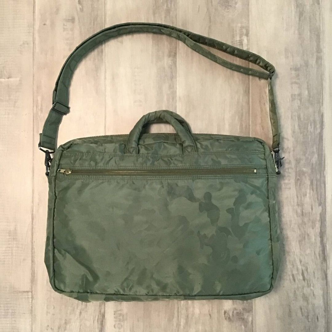 Bape × Porter Porter × BAPE CAMO Tanker Shoulder Bag Olive a bathing ape Size ONE SIZE - 3 Thumbnail