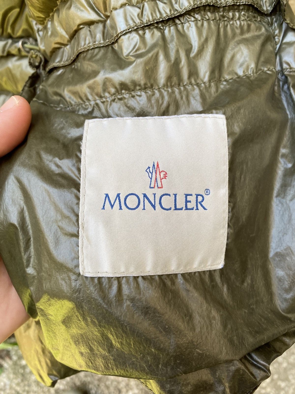 Moncler Moncler Omer Jacket Light Down Quilted Size 3 Olive Color Size US L / EU 52-54 / 3 - 19 Thumbnail