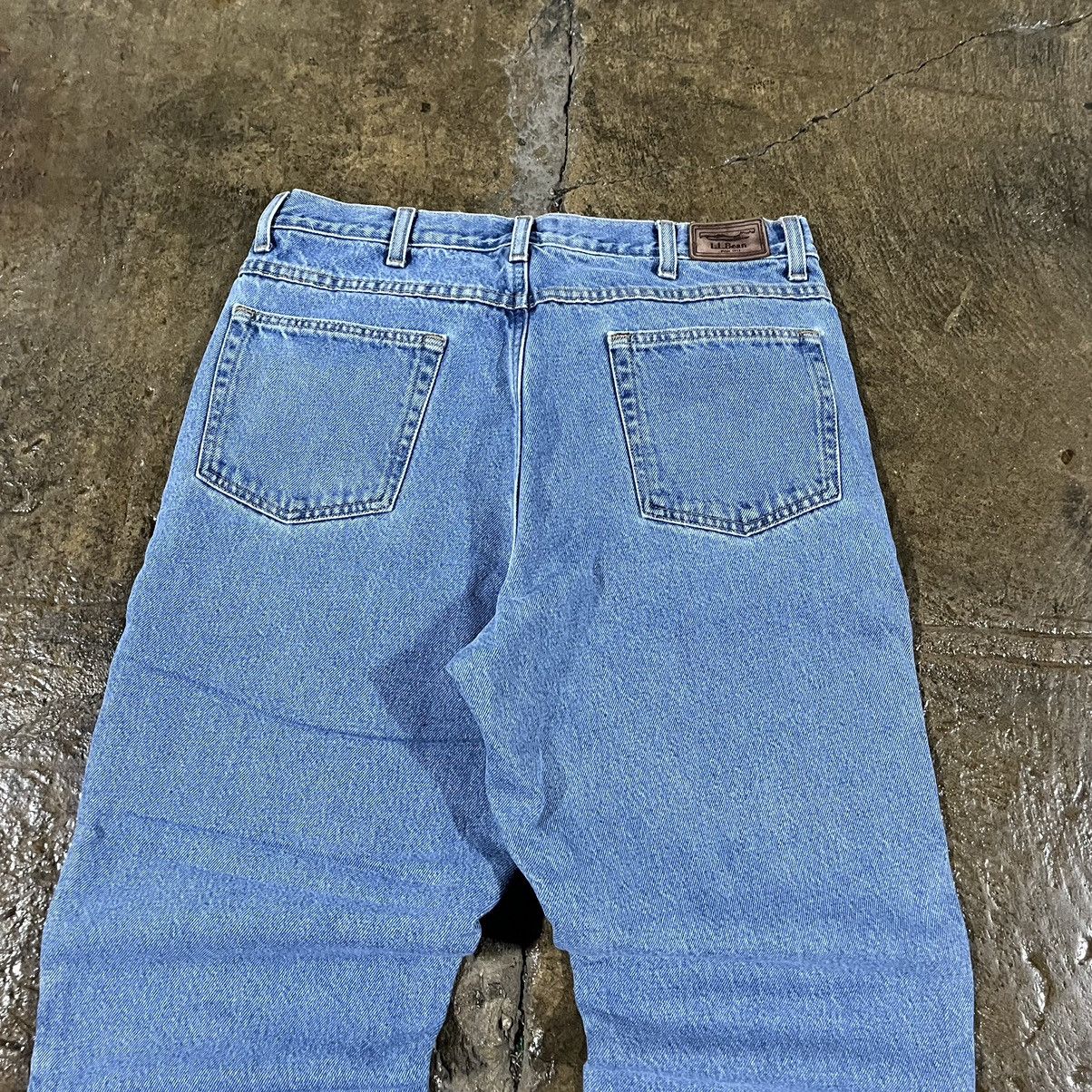 Carhartt × L.L. Bean × Vintage Crazy Vintage LL Bean Flannel Lined Essential Workwear Jeans Size US 34 / EU 50 - 4 Thumbnail