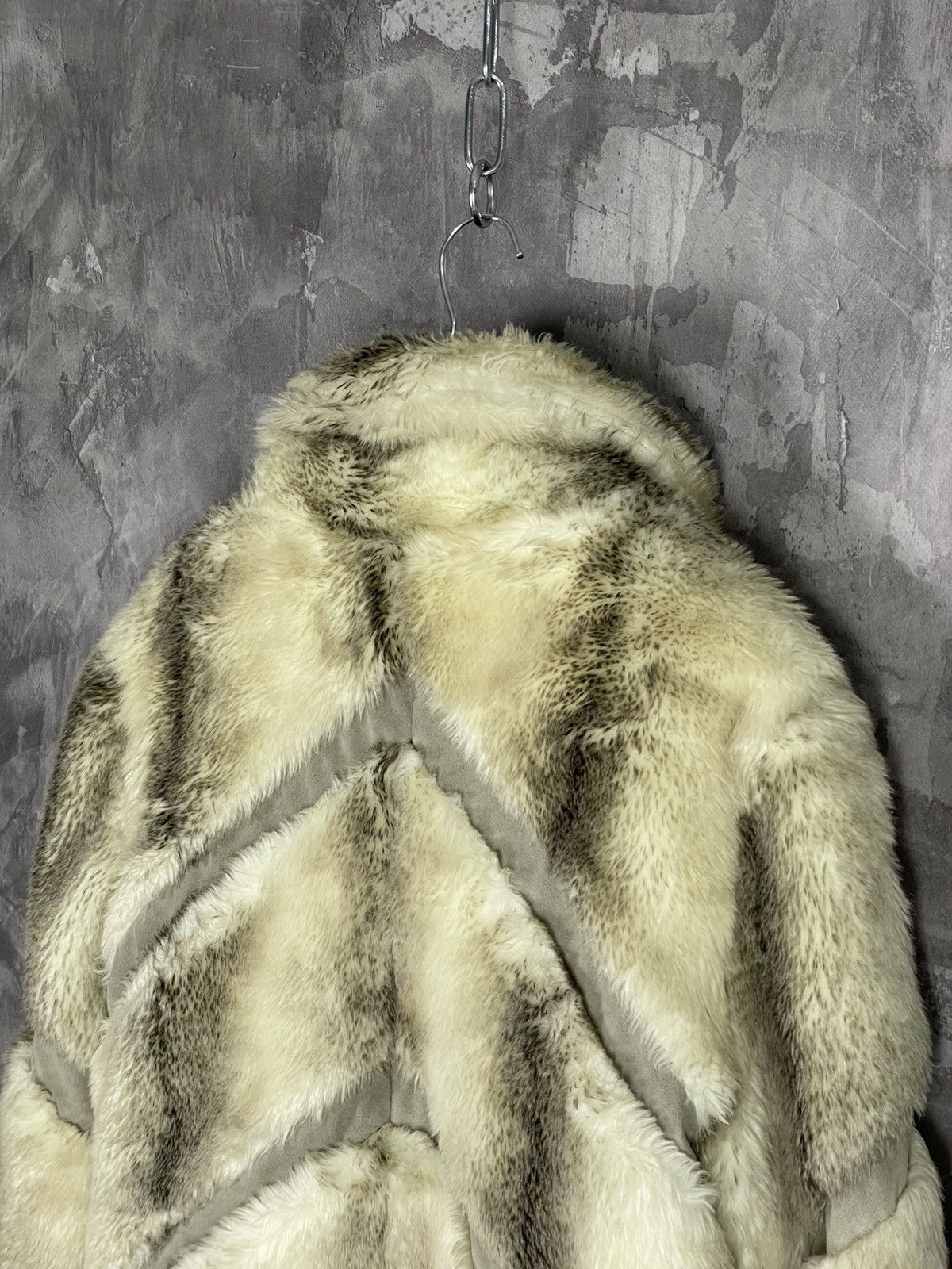 20471120 × If Six Was Nine VINTAGE CROPPED AMAZING FAUX FUR JACKET OPIUM STYLE Size M / US 6-8 / IT 42-44 - 8 Thumbnail