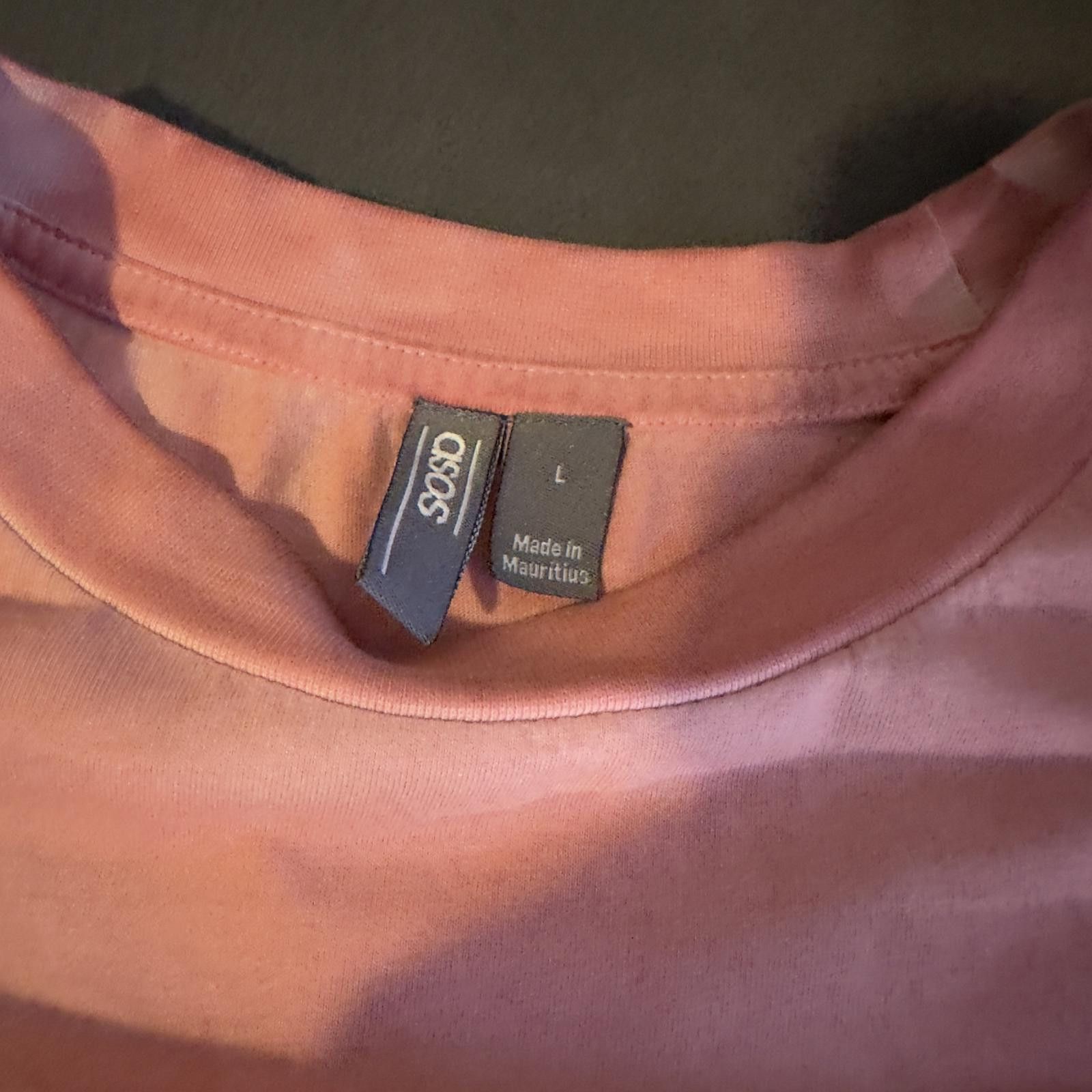 Asos ASOS Men’s - Cozy Gradient Pink T-Shirt Size US L / EU 52-54 / 3 - 2 Thumbnail