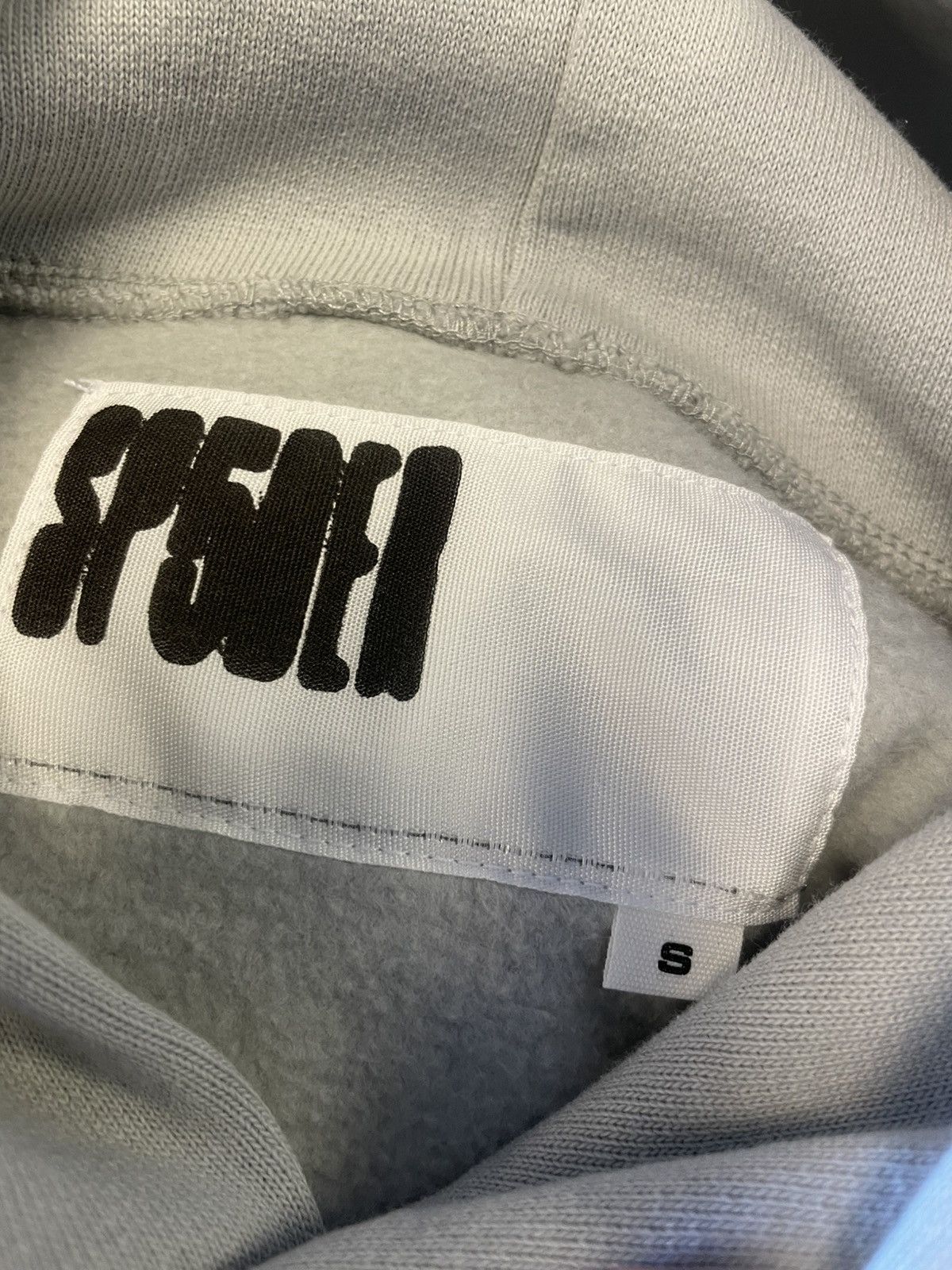 Sp5der Sp5der Grey Tonal Punk Hoodie Size US S / EU 44-46 / 1 - 5 Thumbnail
